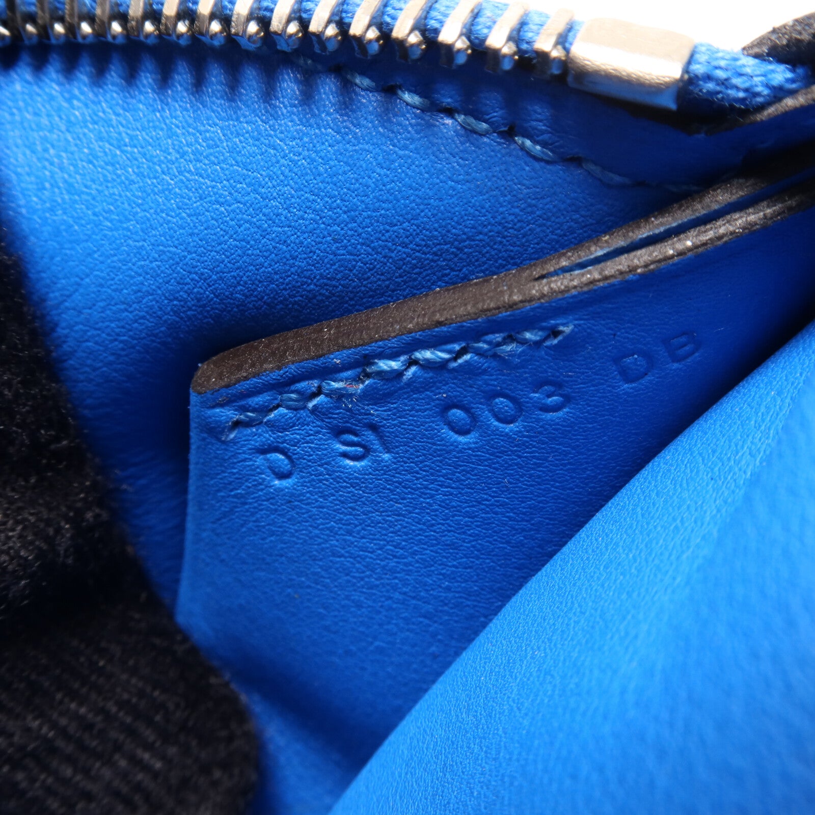 HERMES Evercolor皮革Ultrapla PM肩背袋Bleu Hydra