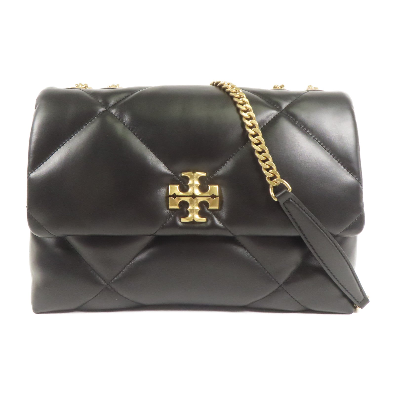Tory Burch 羊皮皮革Shoulder Bag金扣鏈帶肩背袋