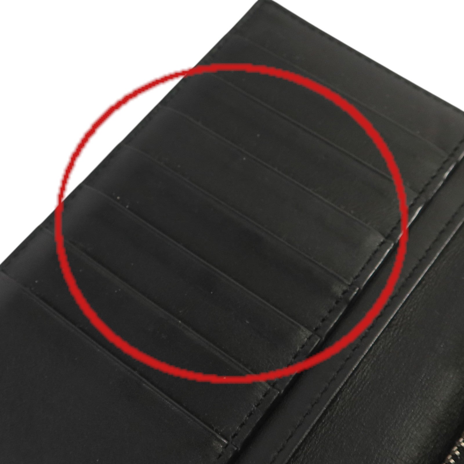 SAINT LAURENT 【激減優惠】牛皮皮革Long Wallet長錢包