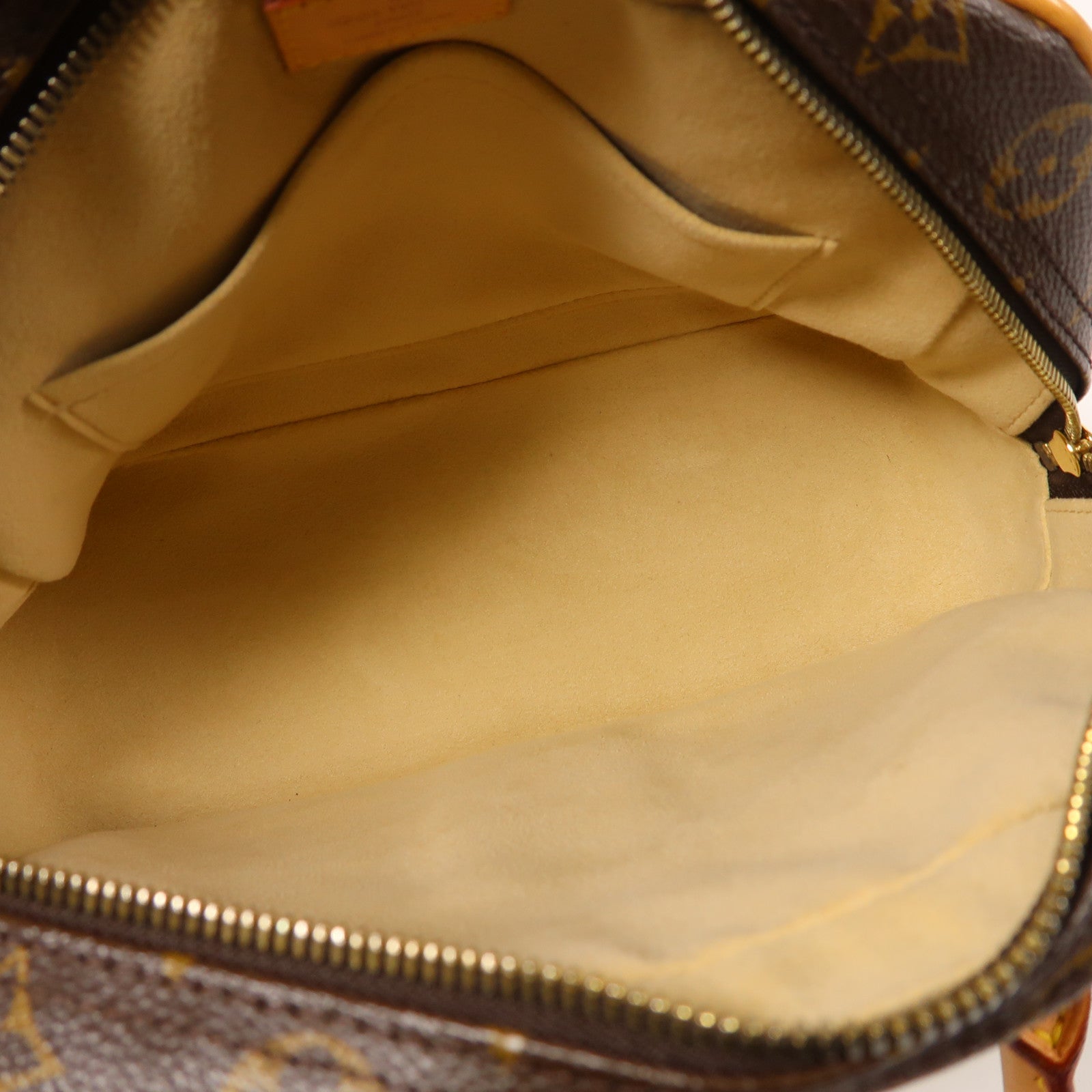 LOUIS VUITTON Monogram Manhattan PM手挽袋棕色