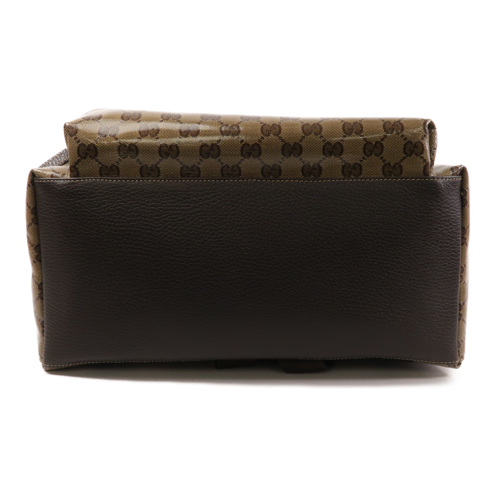 GUCCI 塗層帆布GG Crystal Backpack背包
