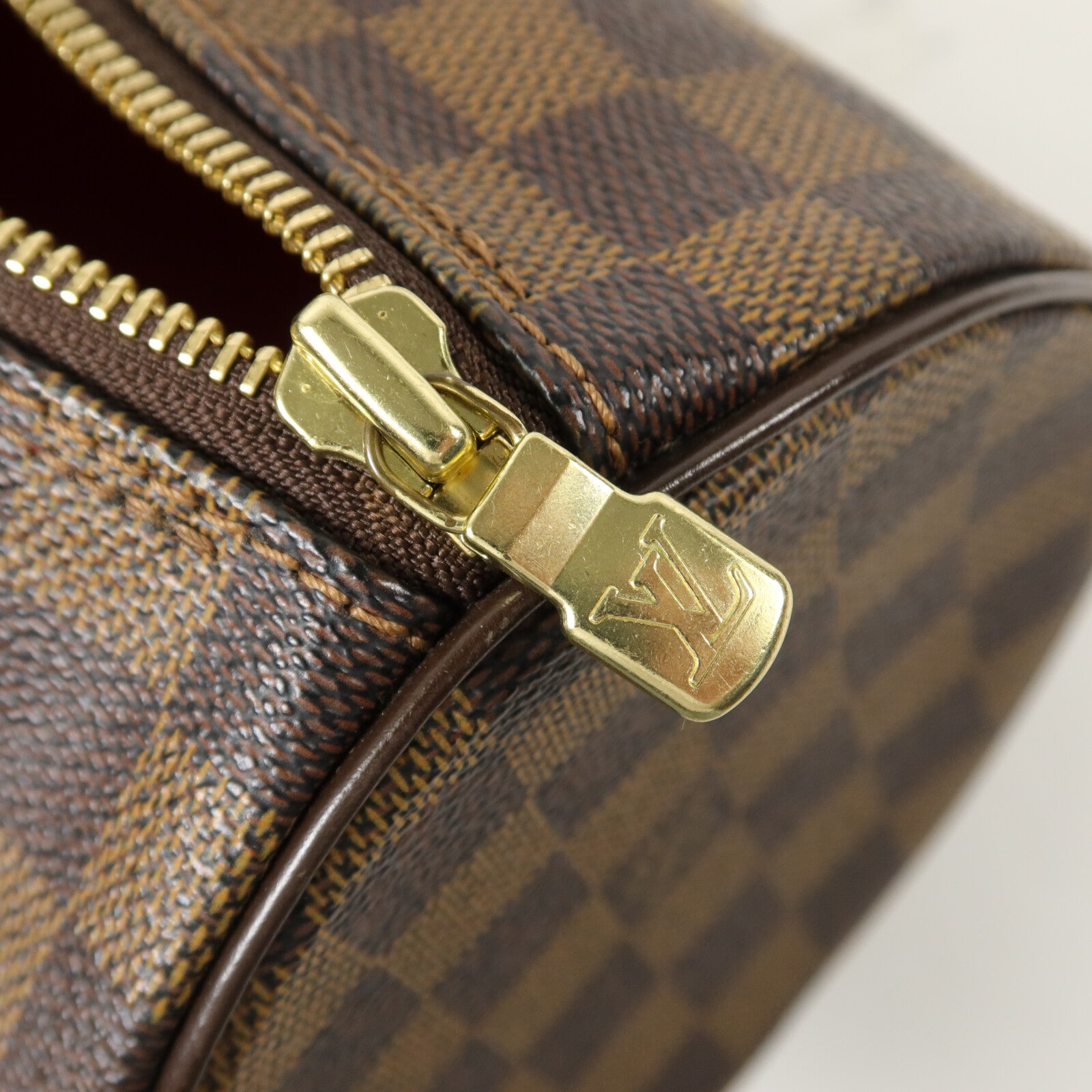 LOUIS VUITTON Damier Papillon PM手挽袋