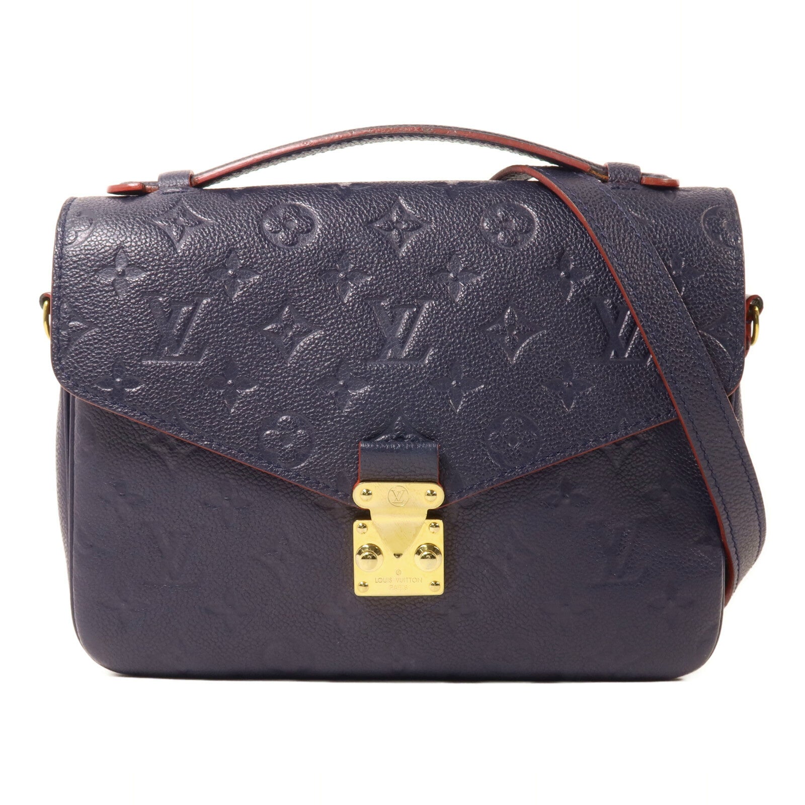 LOUIS VUITTON Monogram Empreinte Pochette Metis手挽肩背兩用袋