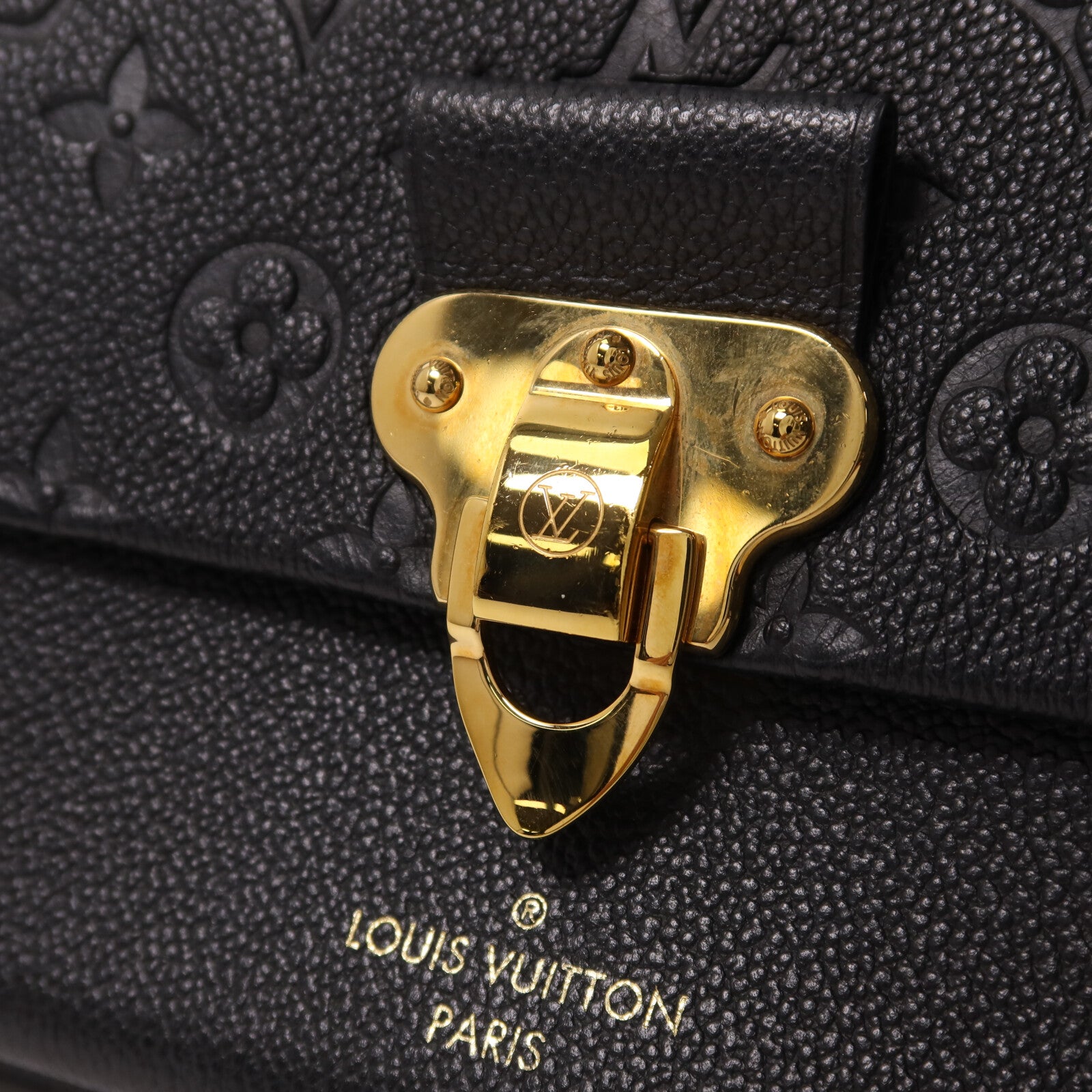 LOUIS VUITTON Monogram Empreinte Vavin PM鏈帶肩背袋