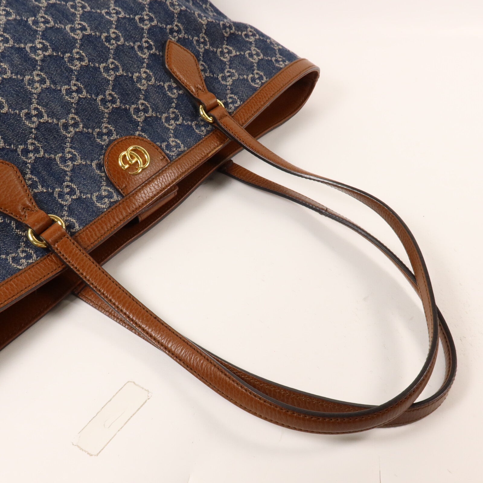 GUCCI 牛仔布Tote Bag手挽袋