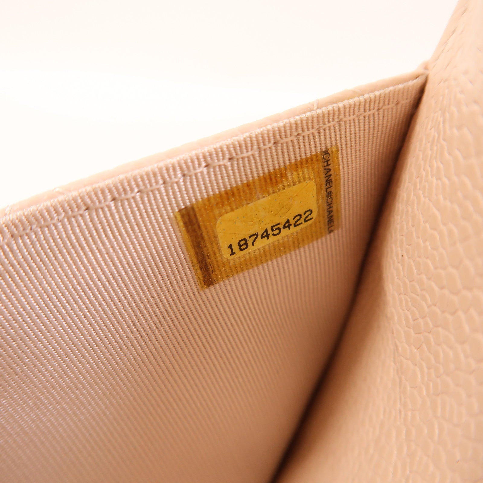 CHANEL 牛皮皮革WOC Wallet On Chain銀扣鏈帶肩背袋