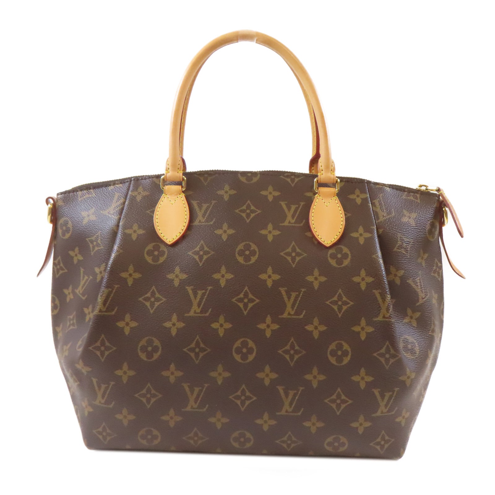 LOUIS VUITTON Monogram Turenne MM金扣肩背袋啡色