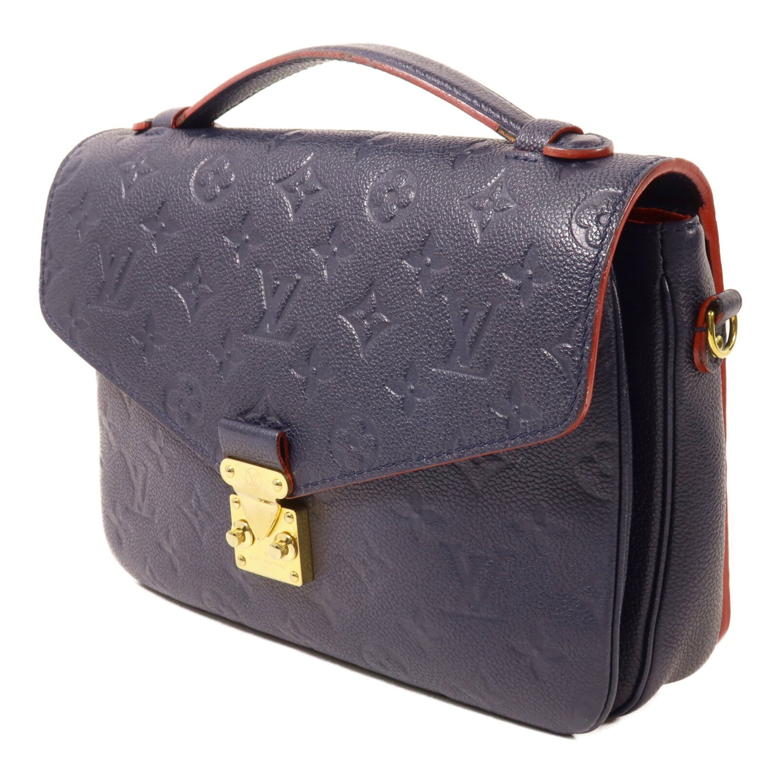 LOUIS VUITTON Monogram Empreinte Pochette Metis手挽肩背兩用袋