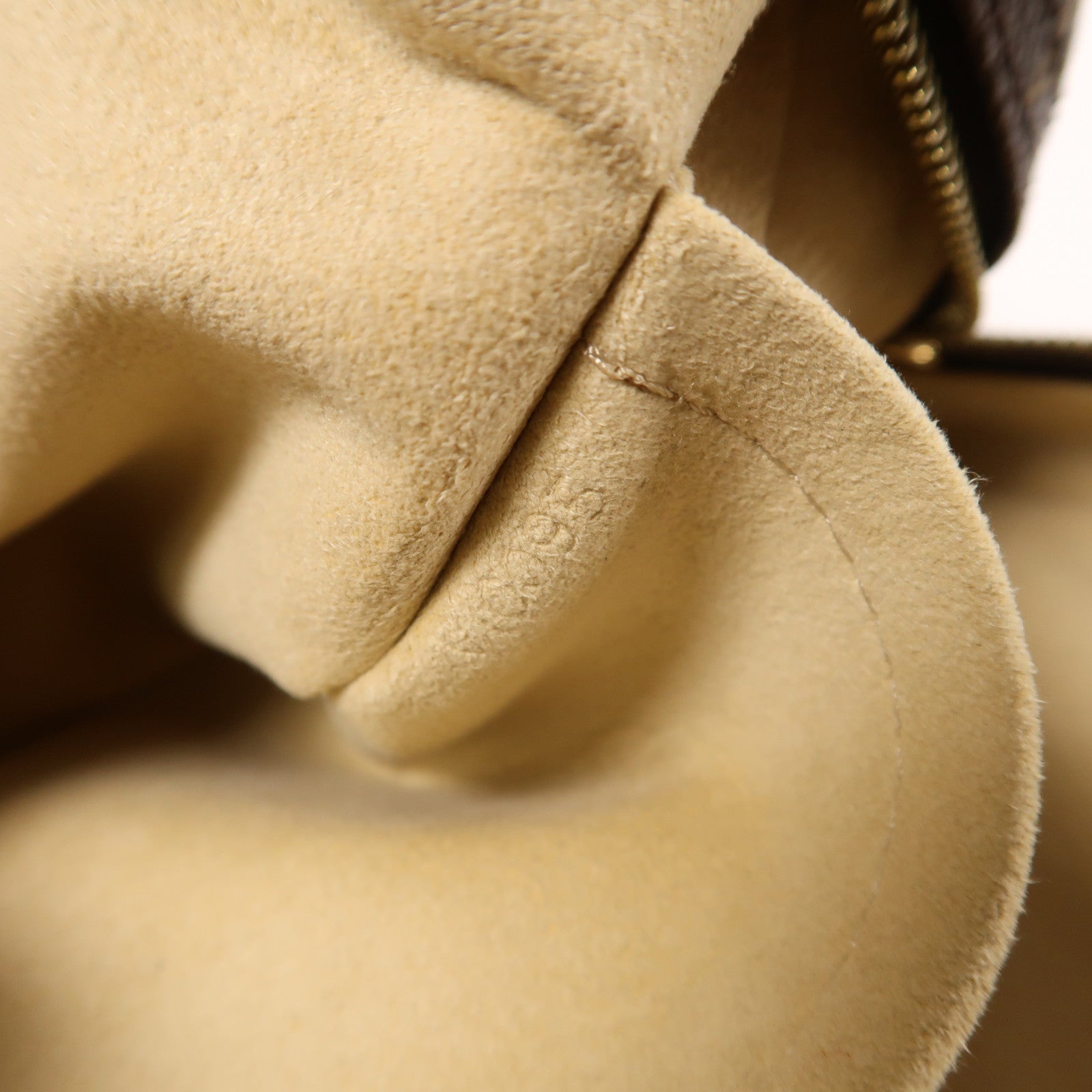 LOUIS VUITTON Monogram Manhattan PM手挽袋棕色