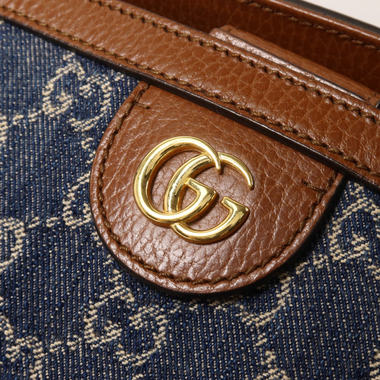 GUCCI 牛仔布Tote Bag手挽袋