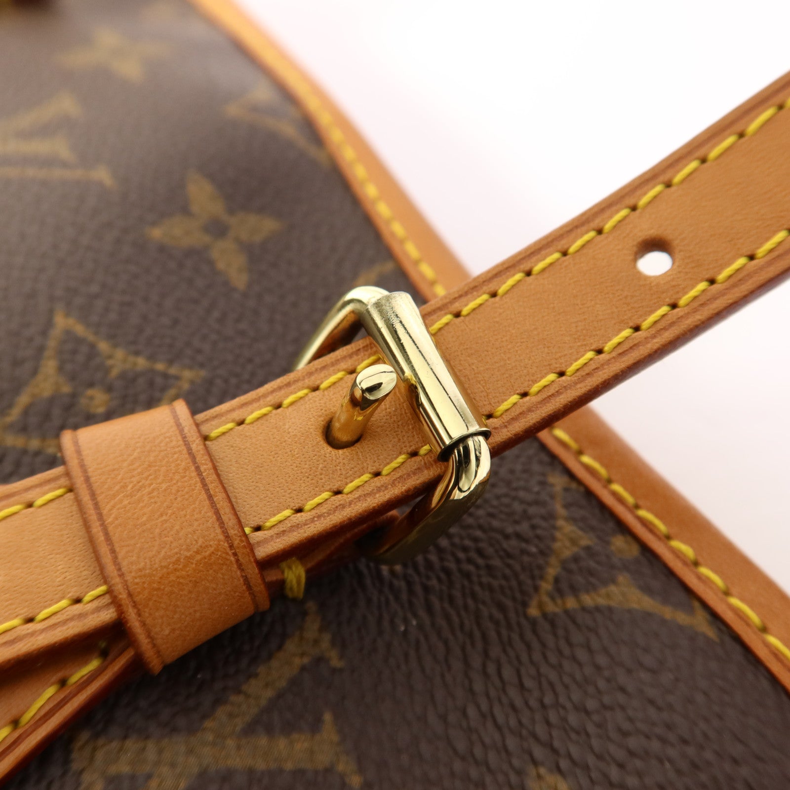 LOUIS VUITTON Monogram Bucket PM金扣手挽袋