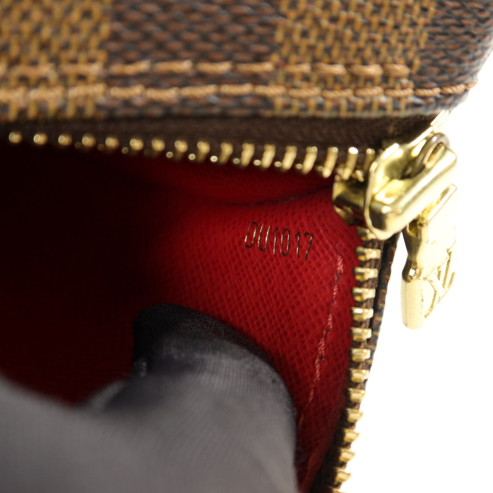 LOUIS VUITTON Damier Papillon PM手挽袋