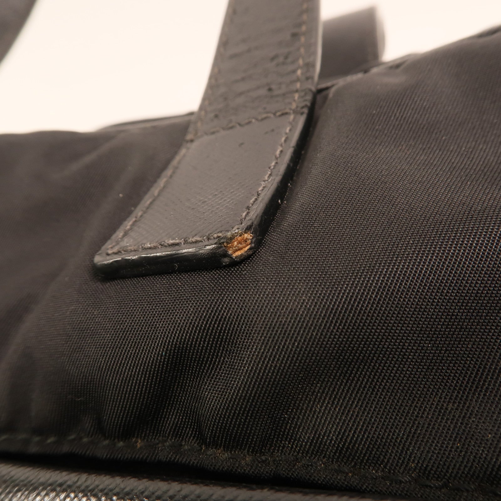 PRADA 尼龍Shoulder Bag銀扣手挽肩背兩用袋