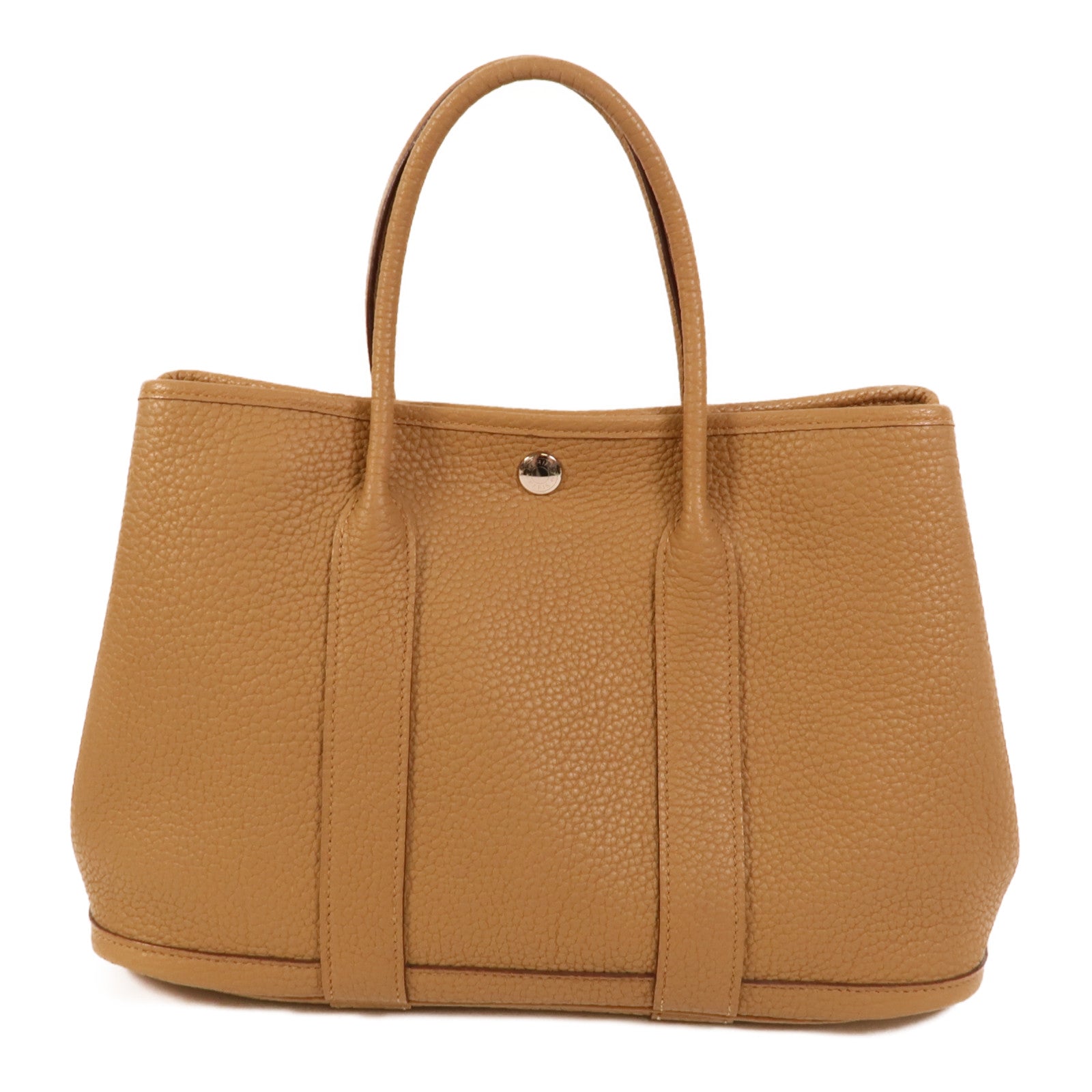 HERMES Negonda皮革Garden Party TPM手挽袋Biscuit