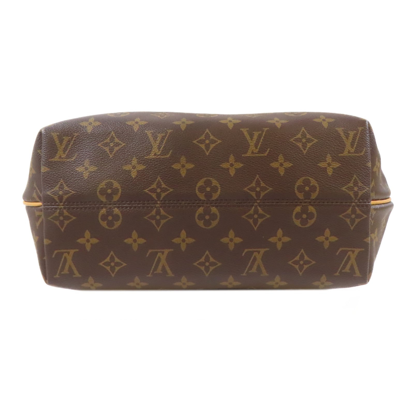 LOUIS VUITTON Monogram Turenne MM金扣肩背袋啡色