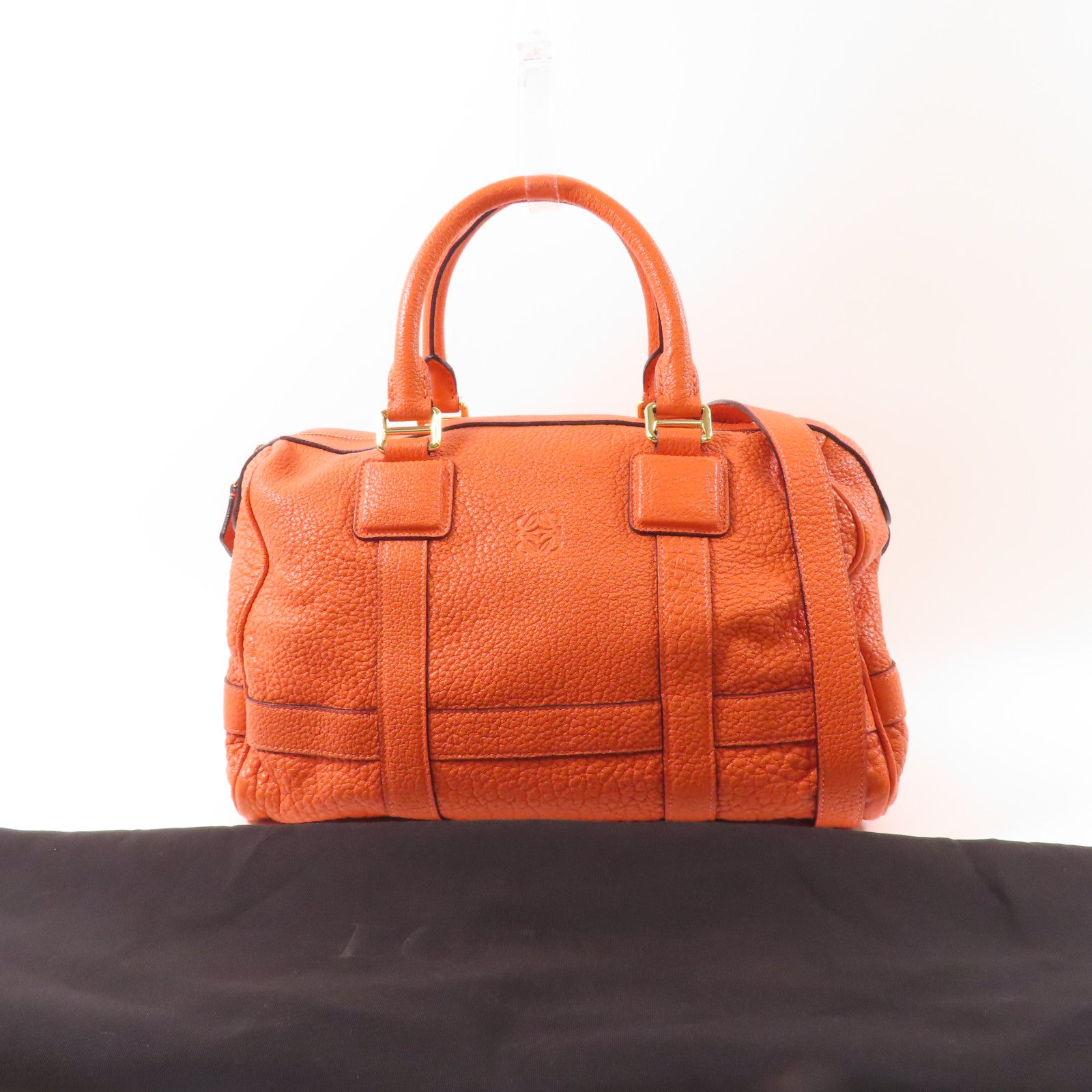 LOEWE 牛皮皮革Shoulder Bag金扣肩背袋