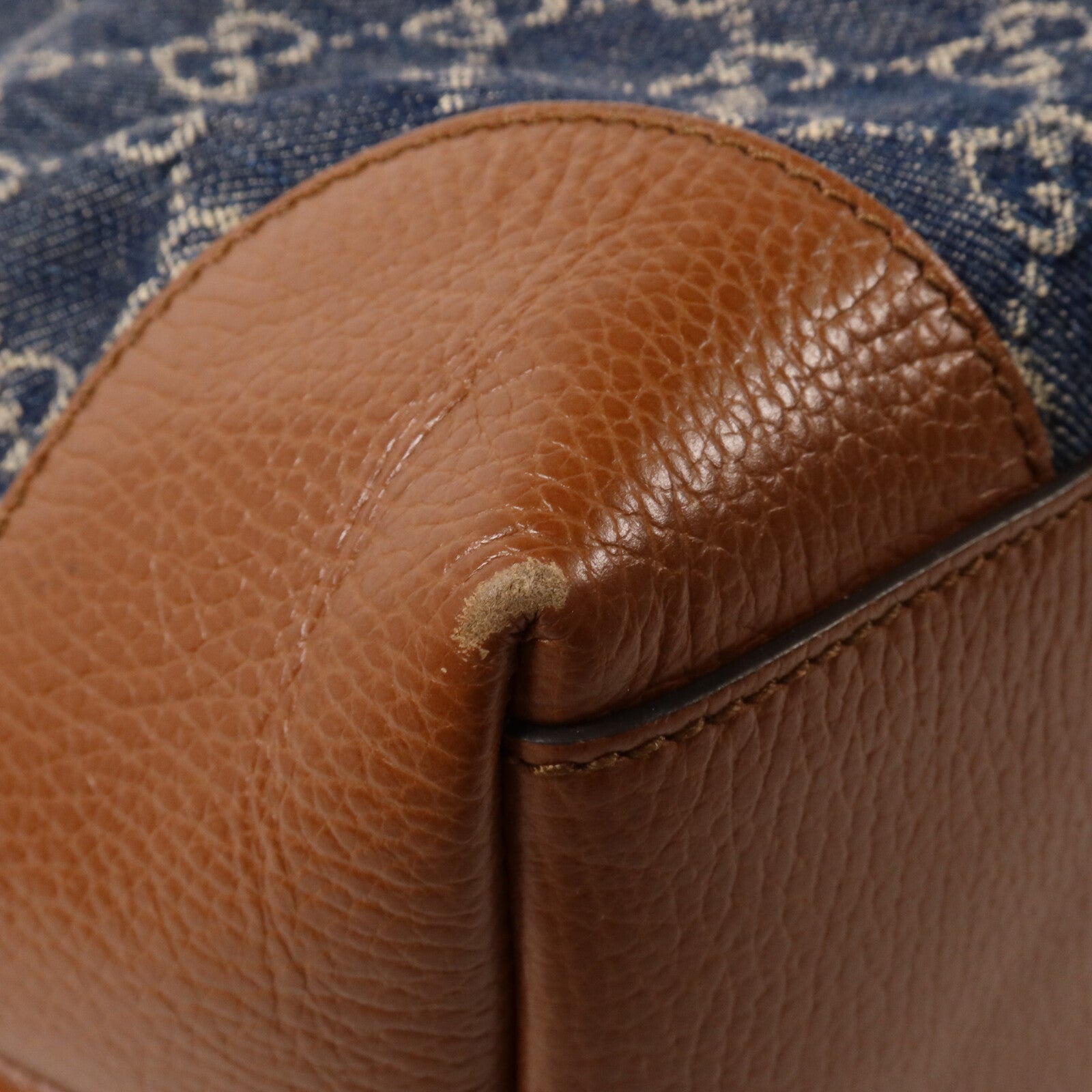 GUCCI 牛仔布Tote Bag手挽袋