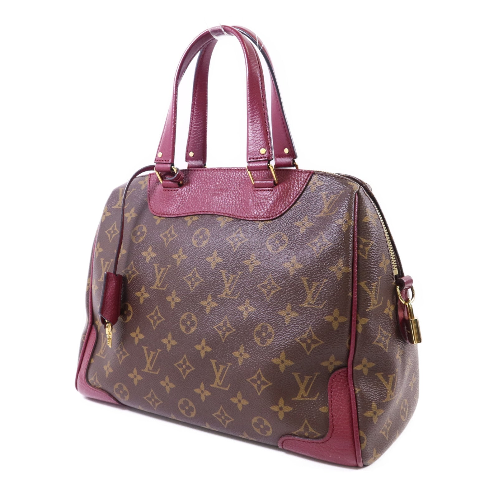 LOUIS VUITTON Monogram Retiro GM金扣手挽肩背兩用袋