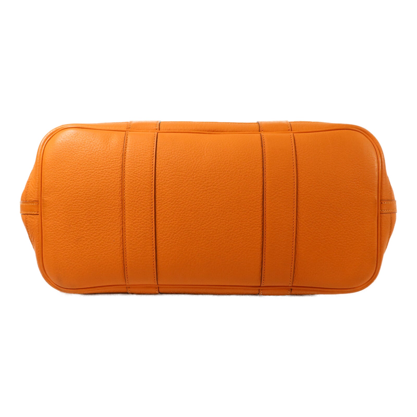HERMES Negonda皮革Garden Party PM手挽袋Orange