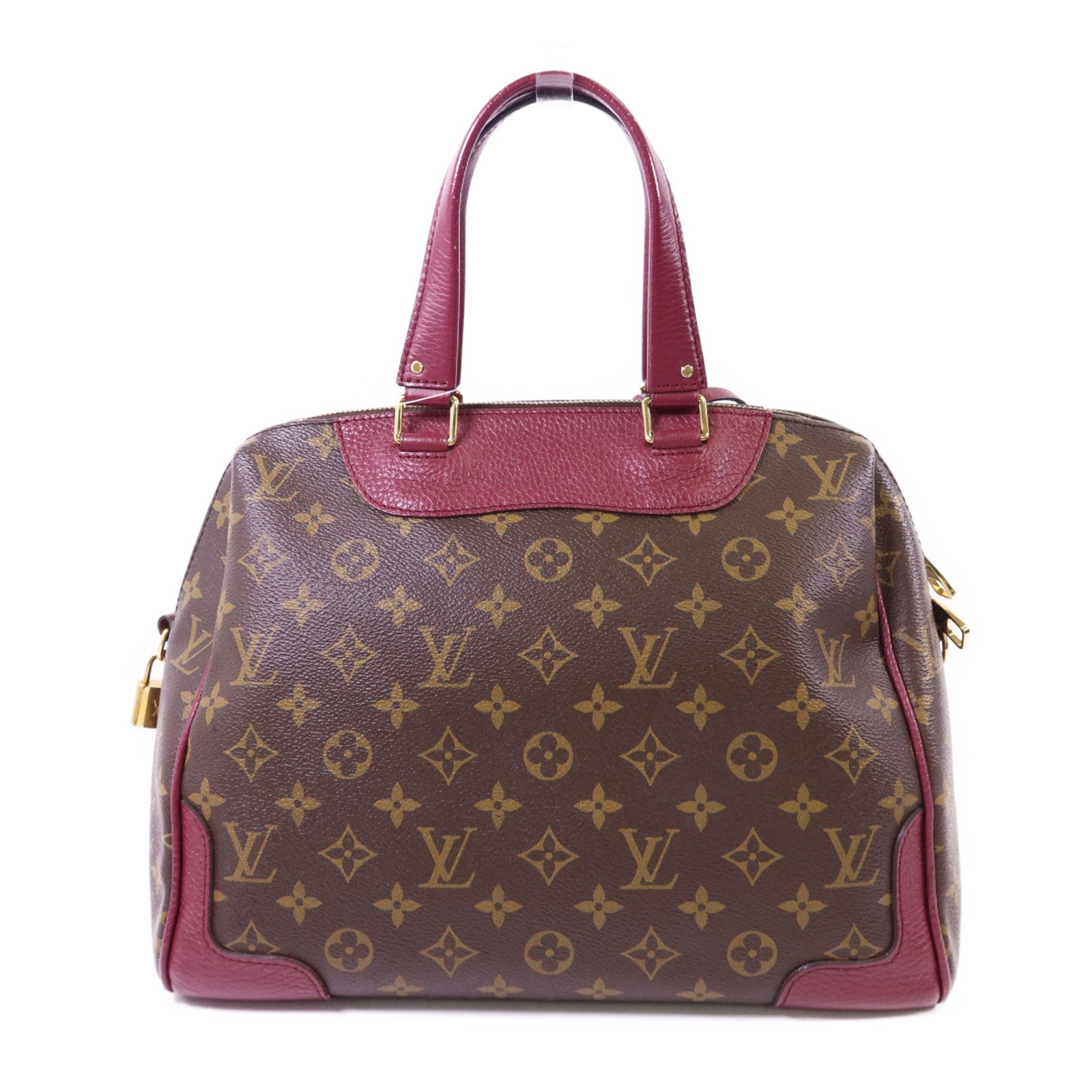 LOUIS VUITTON Monogram Retiro GM金扣手挽肩背兩用袋