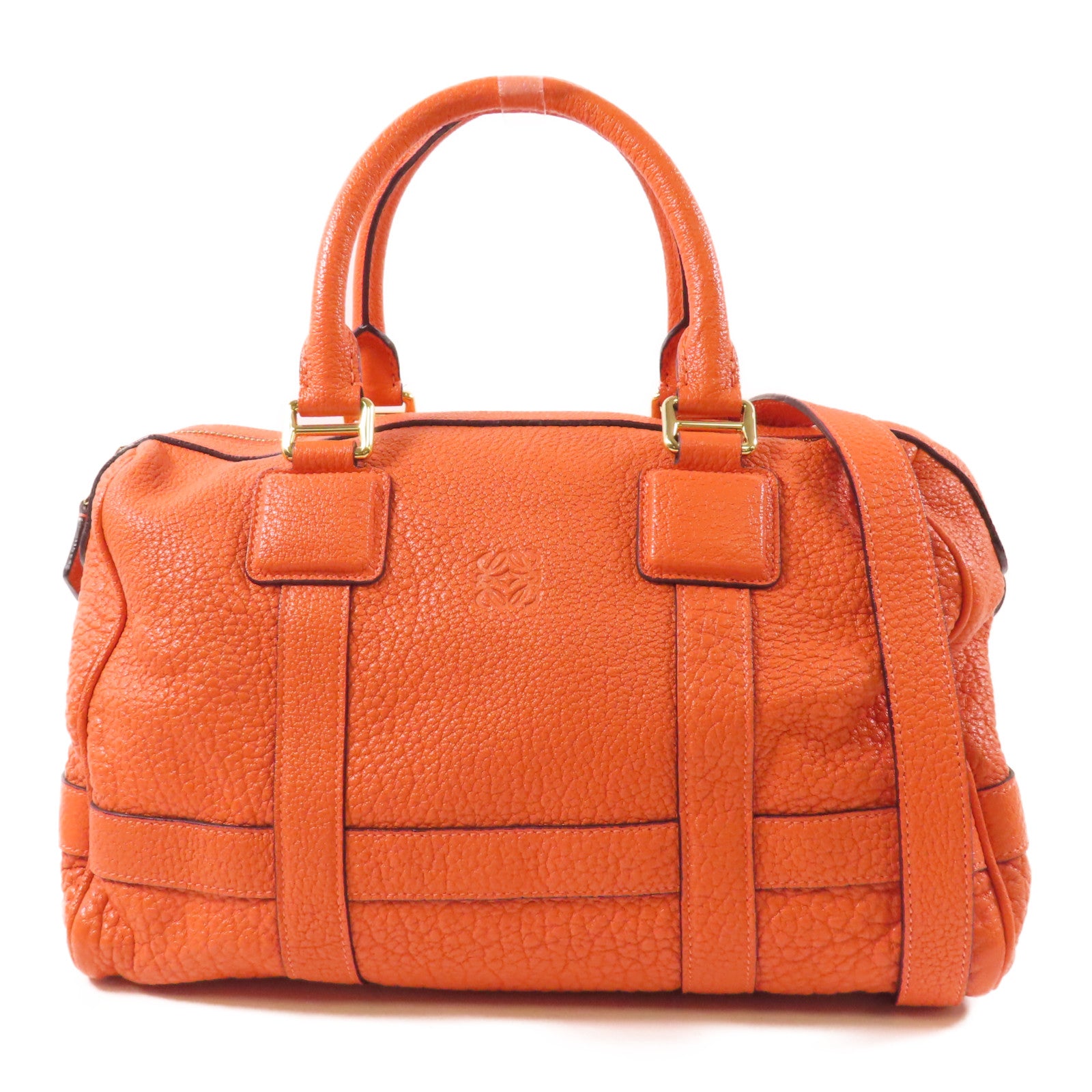 LOEWE 牛皮皮革Shoulder Bag金扣肩背袋