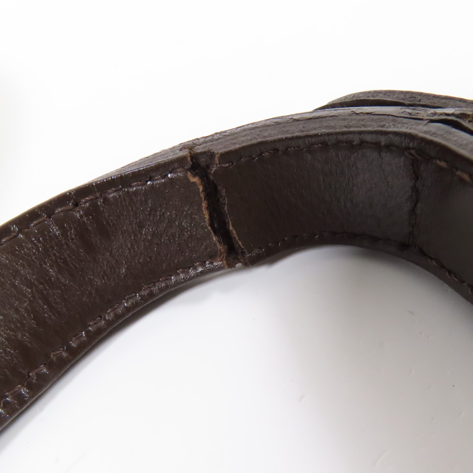 LOUIS VUITTON Damier Trevi GM金扣手挽肩背兩用袋棕色