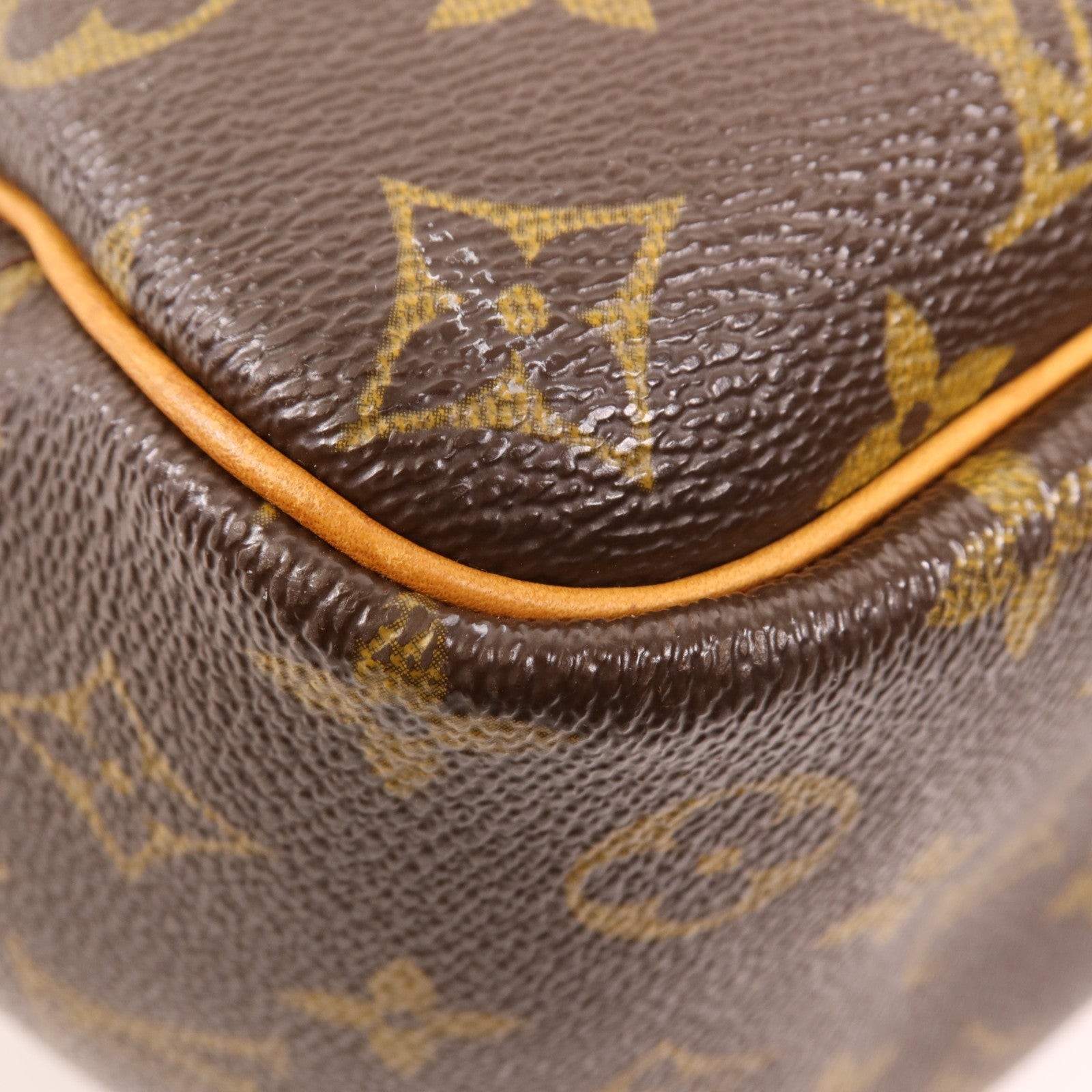 LOUIS VUITTON Monogram Deauville金扣手挽袋