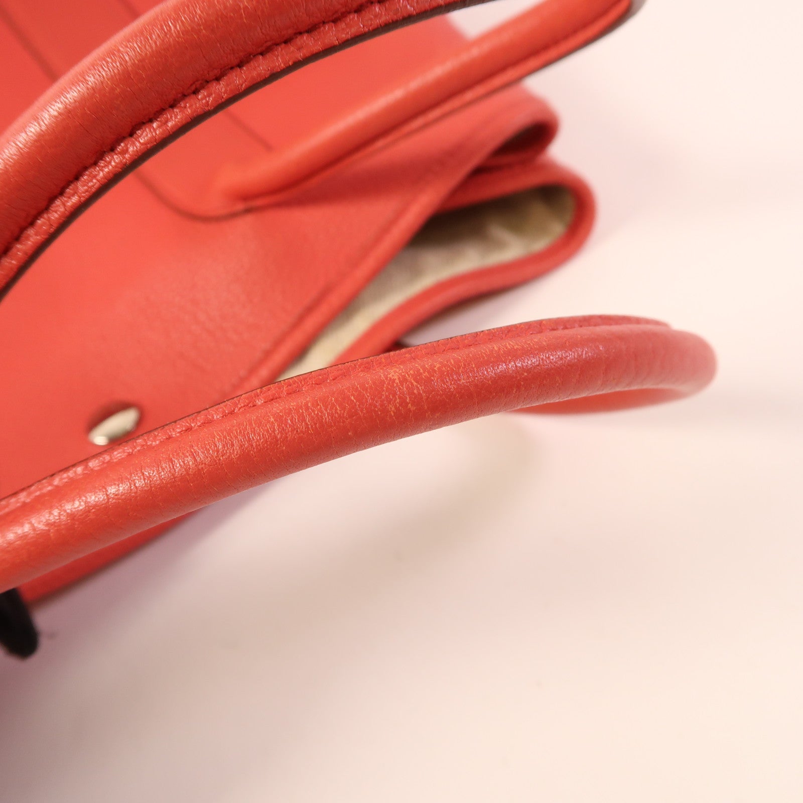 HERMES Negonda皮革Garden Party PM銀扣手挽袋Bougainvillier