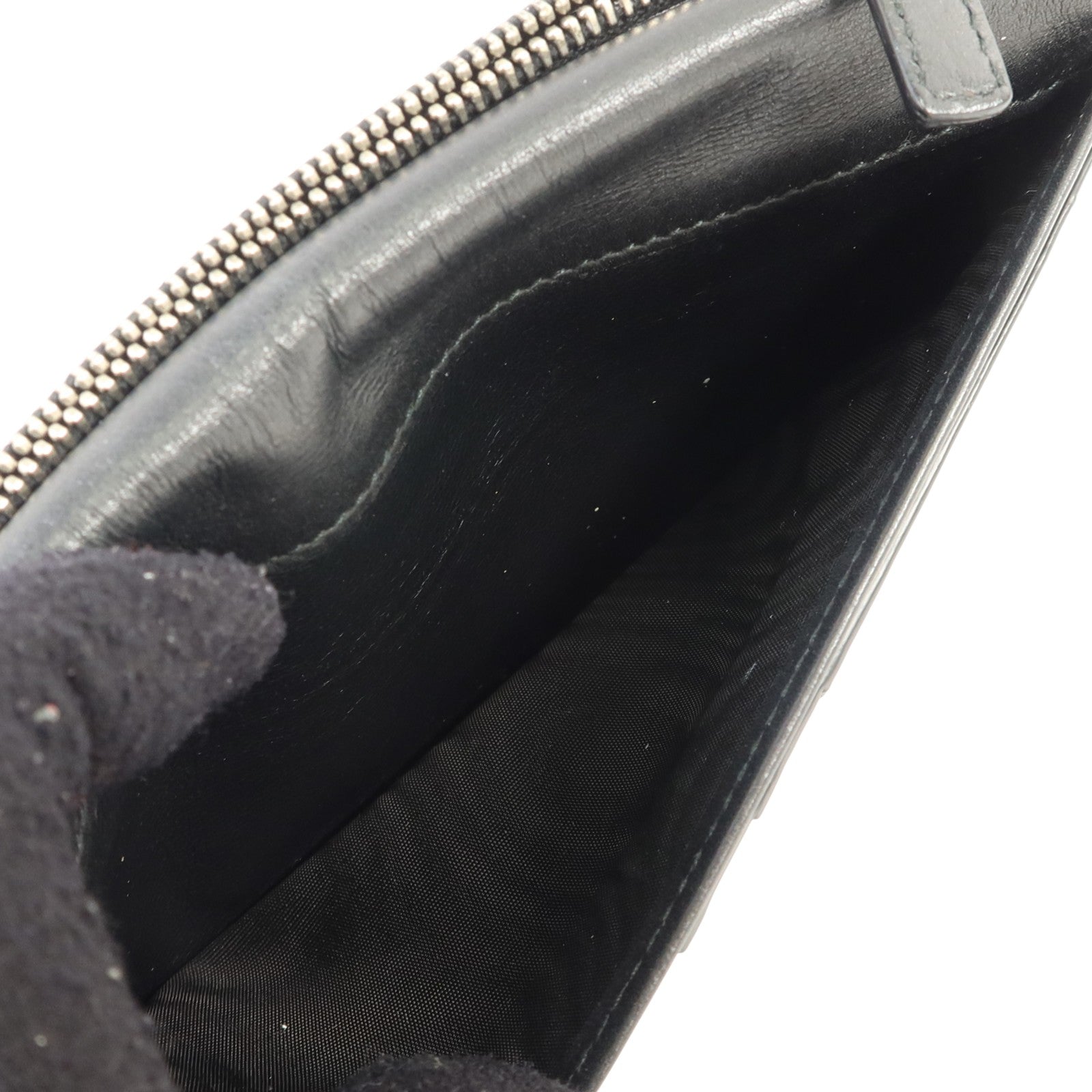 SAINT LAURENT 【激減優惠】牛皮皮革Long Wallet長錢包