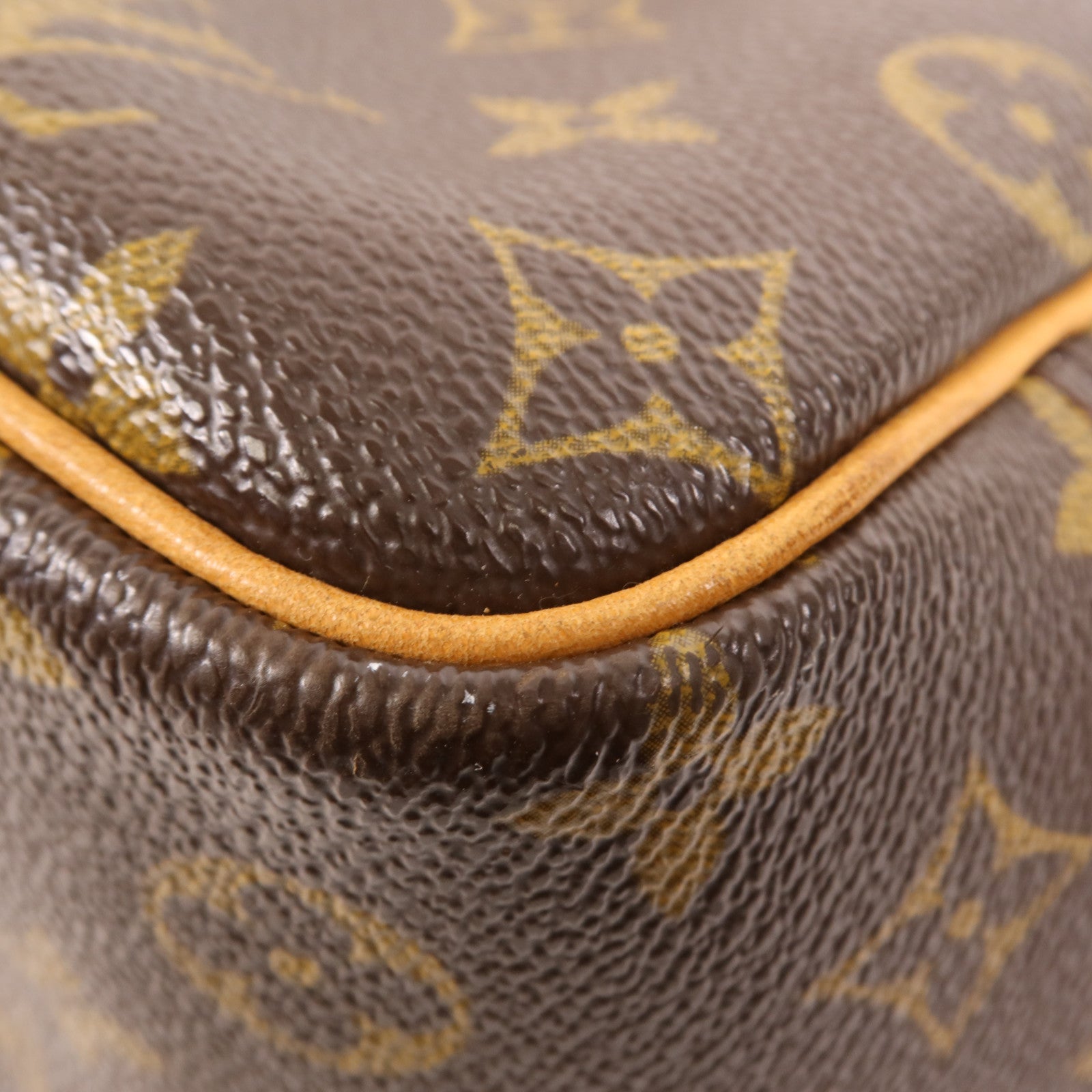 LOUIS VUITTON Monogram Deauville金扣手挽袋