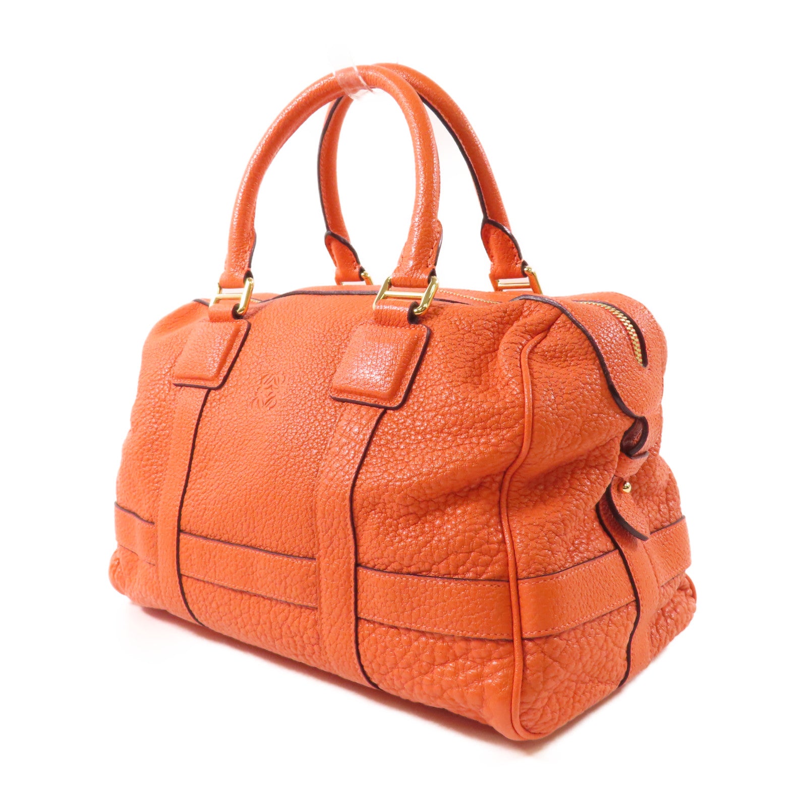 LOEWE 牛皮皮革Shoulder Bag金扣肩背袋