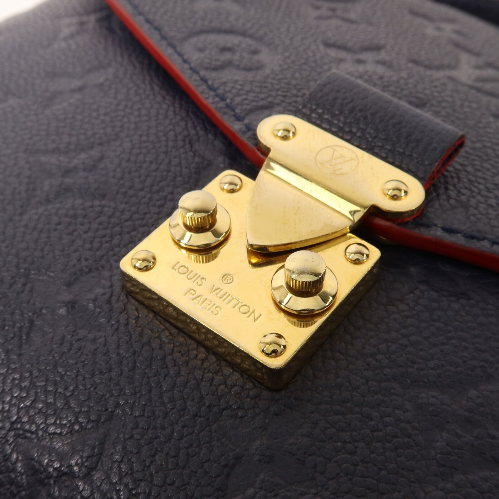 LOUIS VUITTON Monogram Empreinte Pochette Metis手挽肩背兩用袋