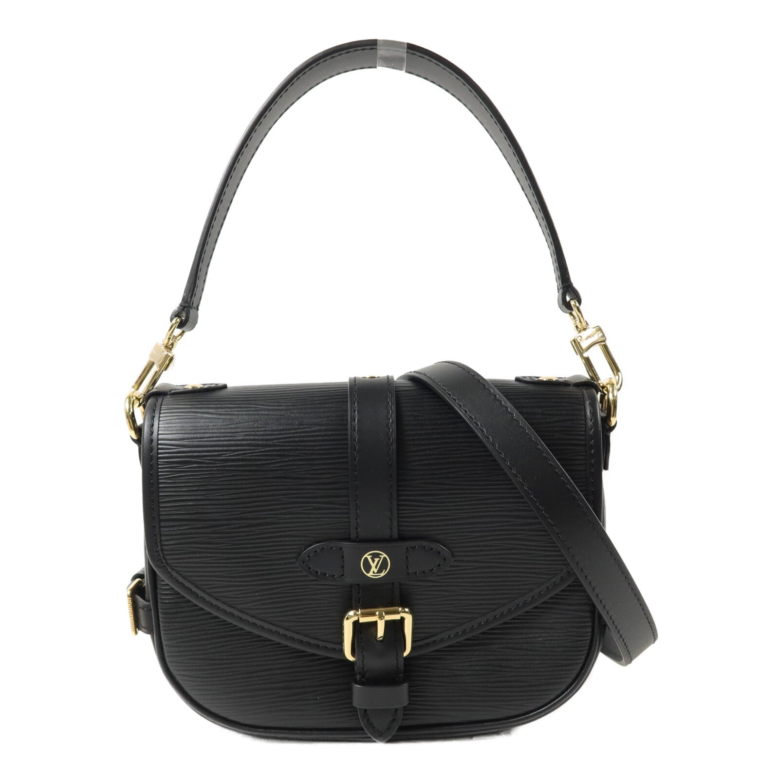 LOUIS VUITTON Epi Saumur BB手挽肩背兩用袋