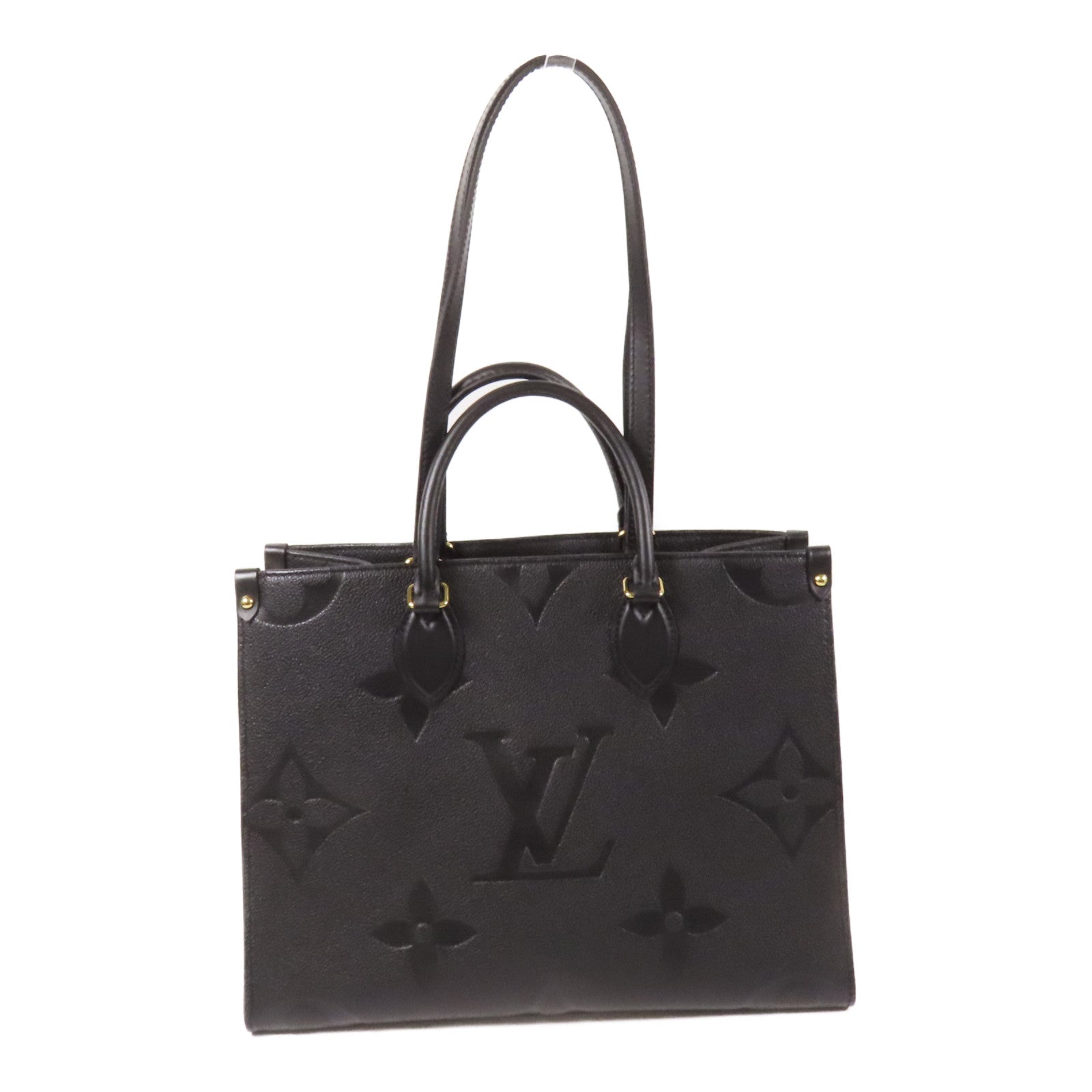LOUIS VUITTON 【激減優惠】Monogram Empreinte On The Go MM金扣手挽肩背兩用袋
