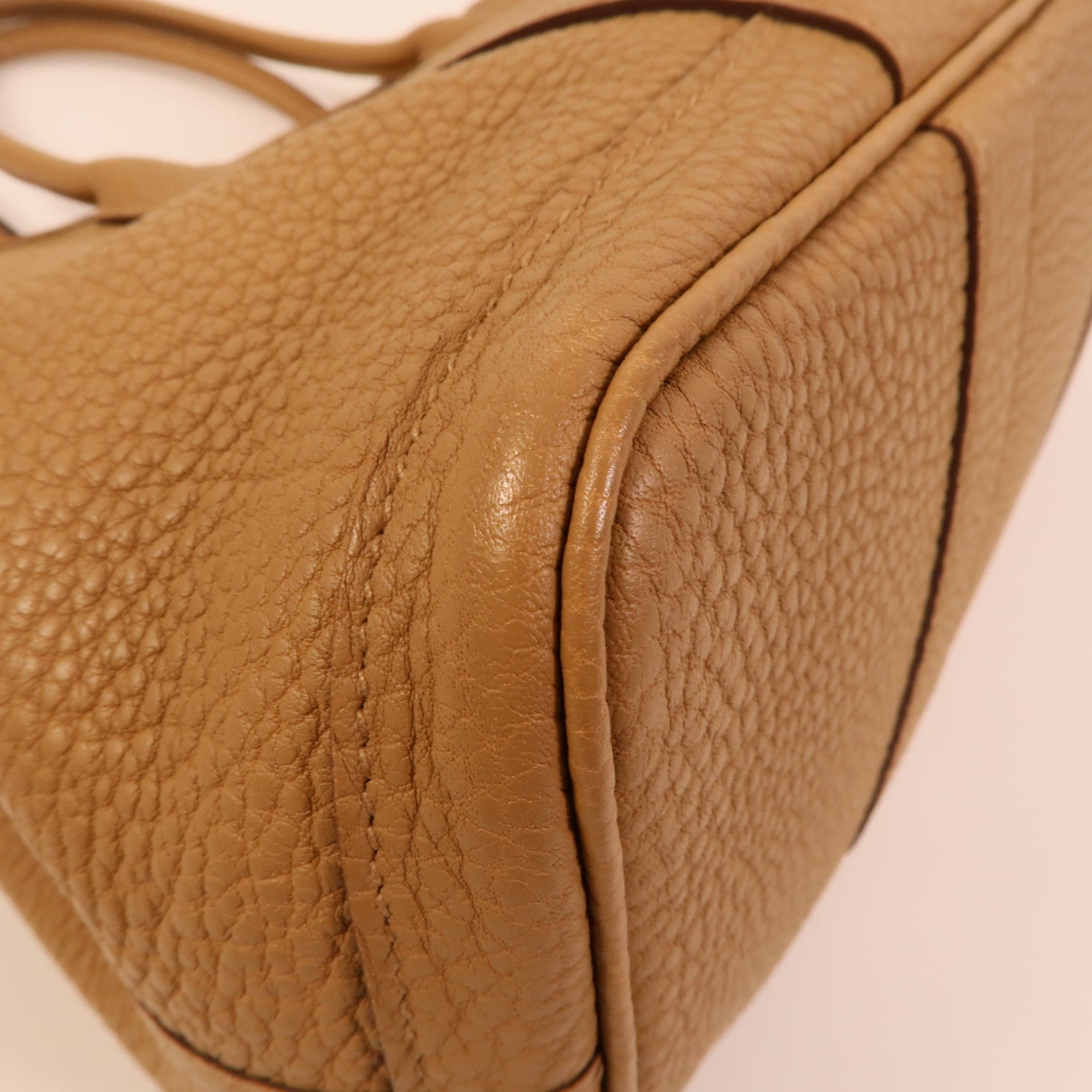HERMES Negonda皮革Garden Party TPM手挽袋Biscuit
