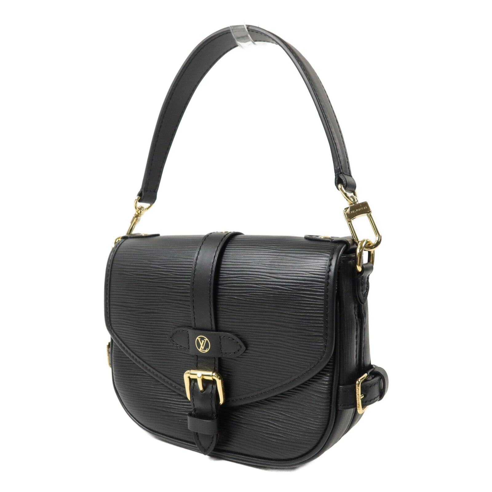 LOUIS VUITTON Epi Saumur BB手挽肩背兩用袋