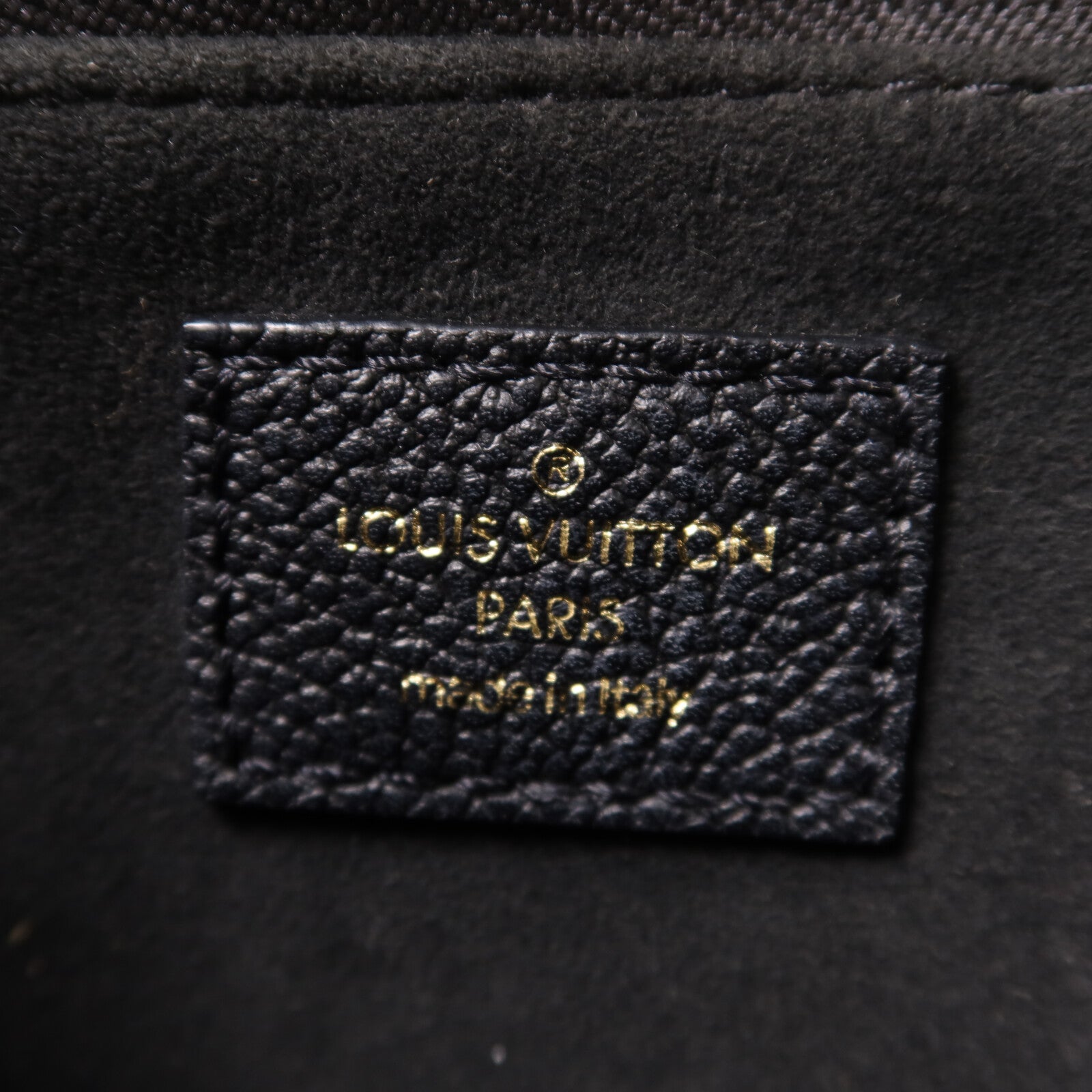LOUIS VUITTON Monogram Empreinte Vavin PM鏈帶肩背袋