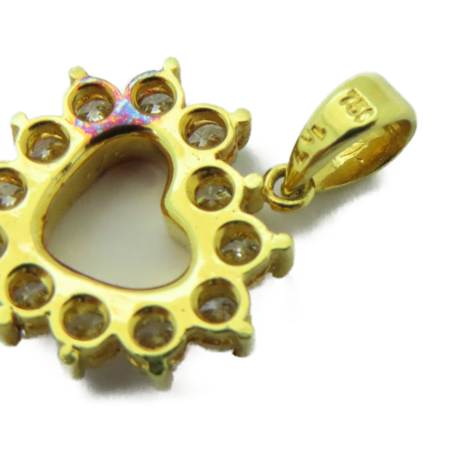 JEWELRY **【激減優惠】18K黃金Pendant鑽石吊墜