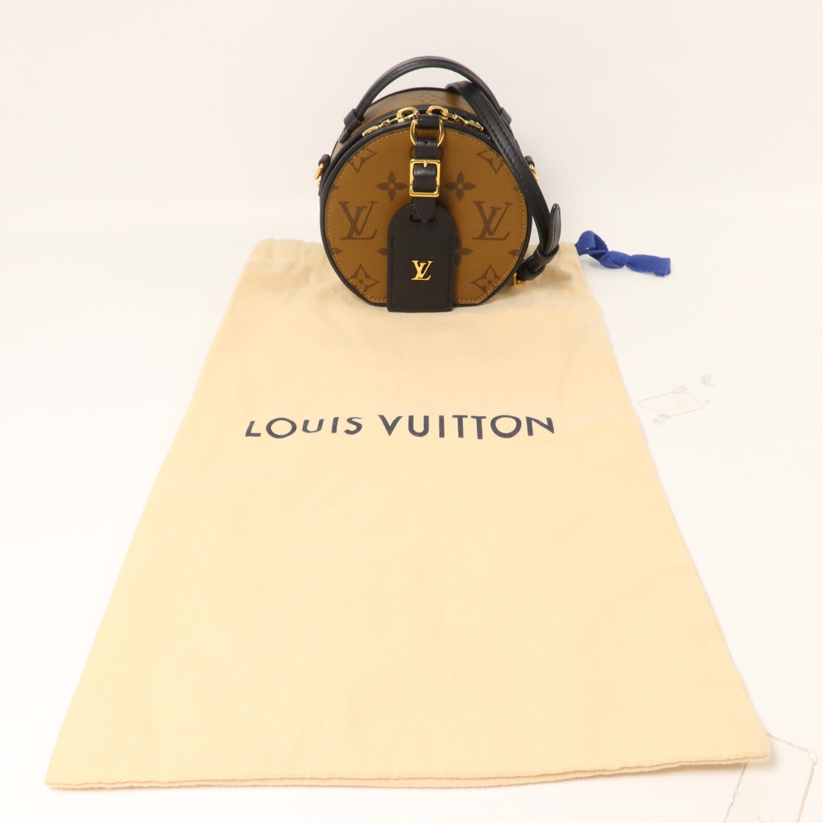 LOUIS VUITTON Monogram Mini Boite Chapeau手挽肩背兩用袋