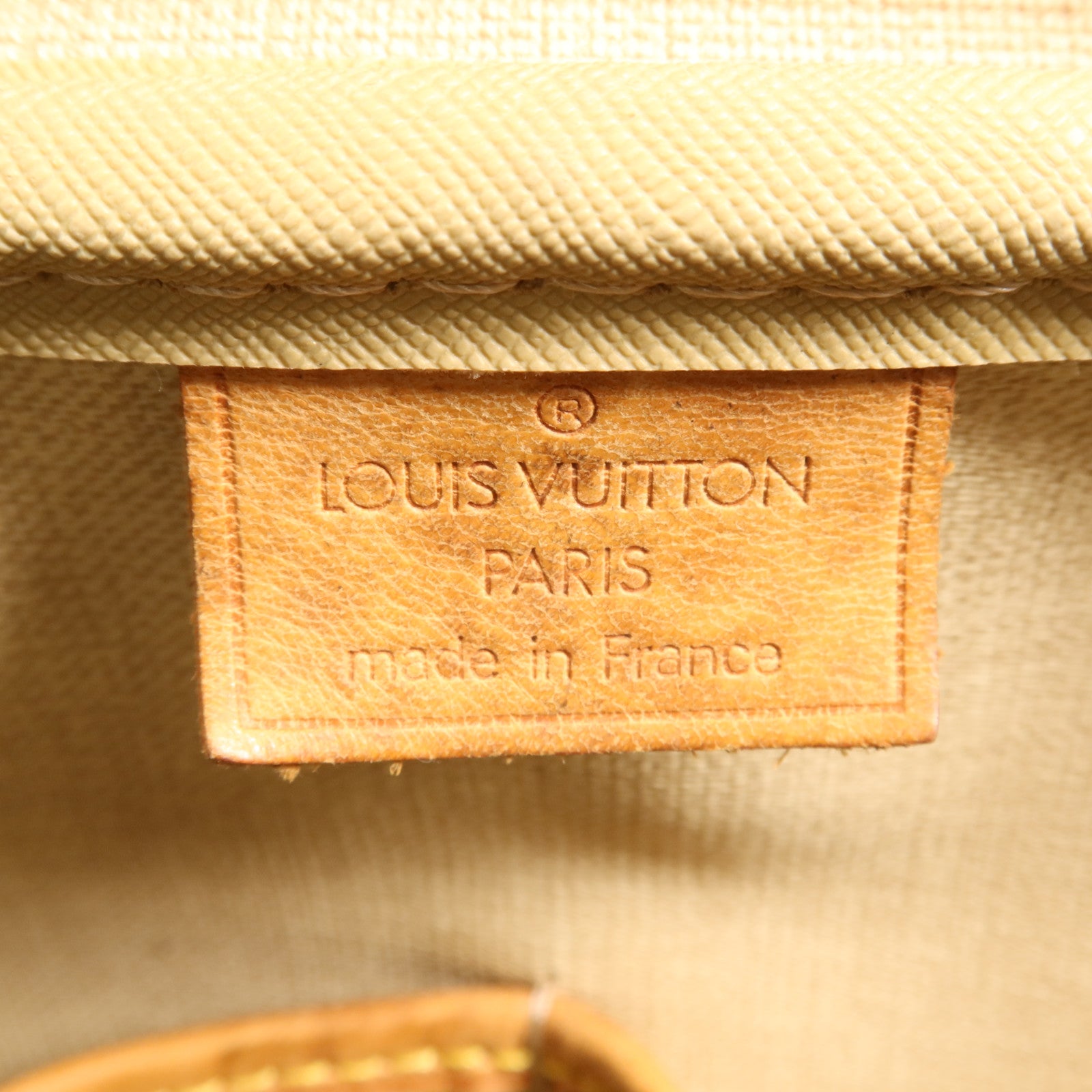 LOUIS VUITTON Monogram Deauville金扣手挽袋