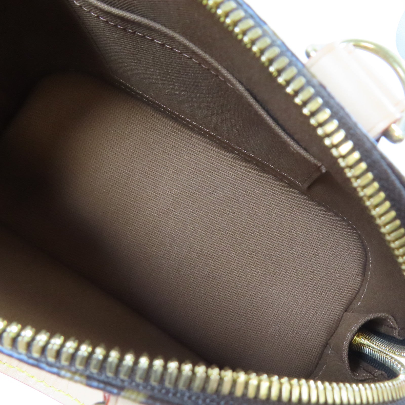 LOUIS VUITTON Monogram Alma BB金扣手挽肩背兩用袋啡色