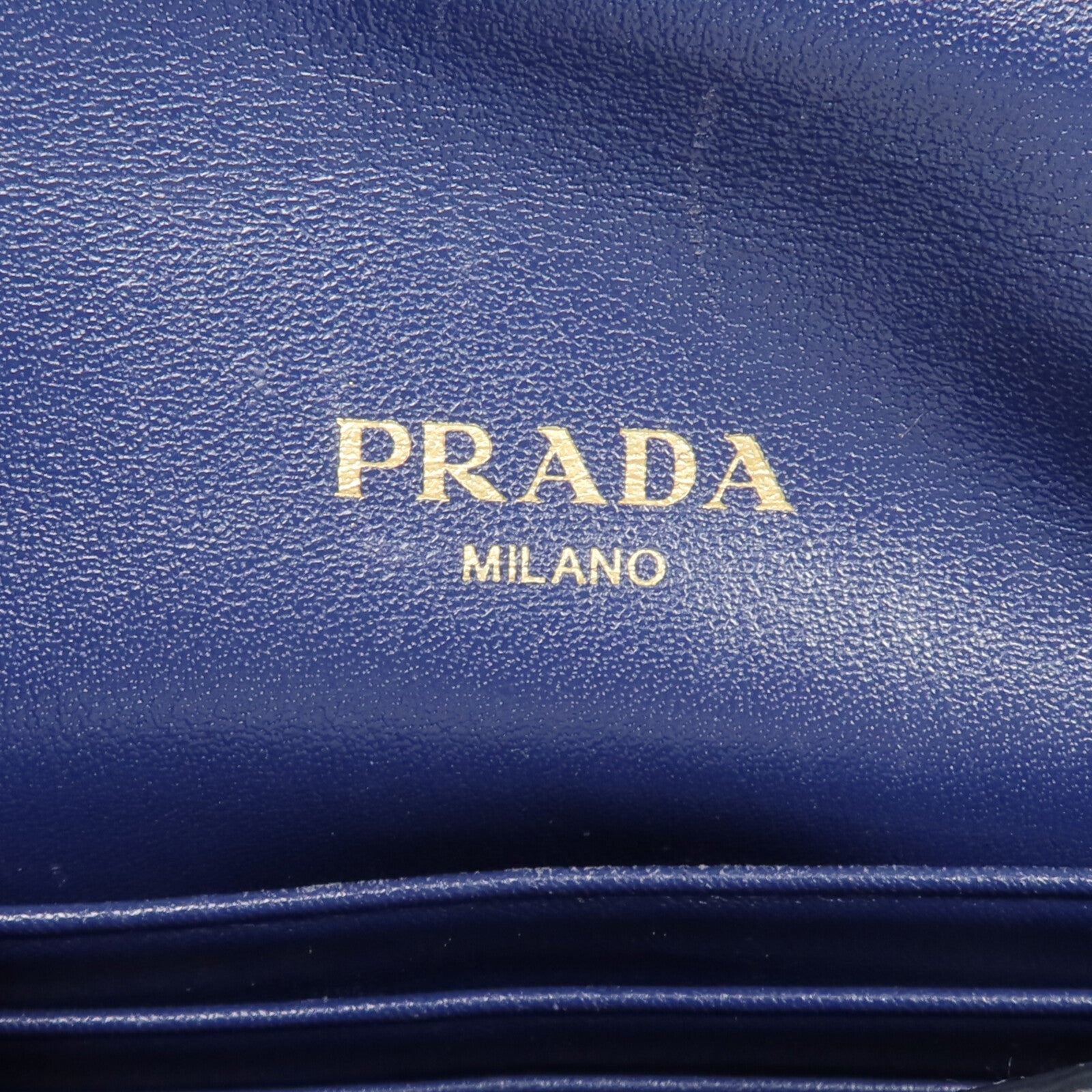 PRADA 牛皮皮革Envelope Wallet長錢包