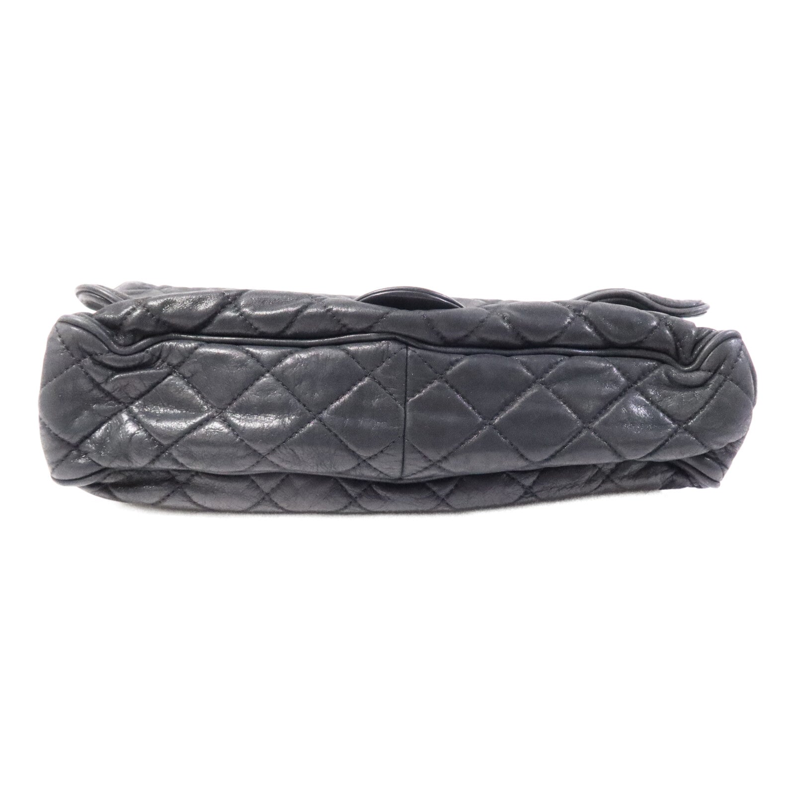 CHANEL 牛皮皮革Chain Shoulder Bag金扣鏈帶肩背袋