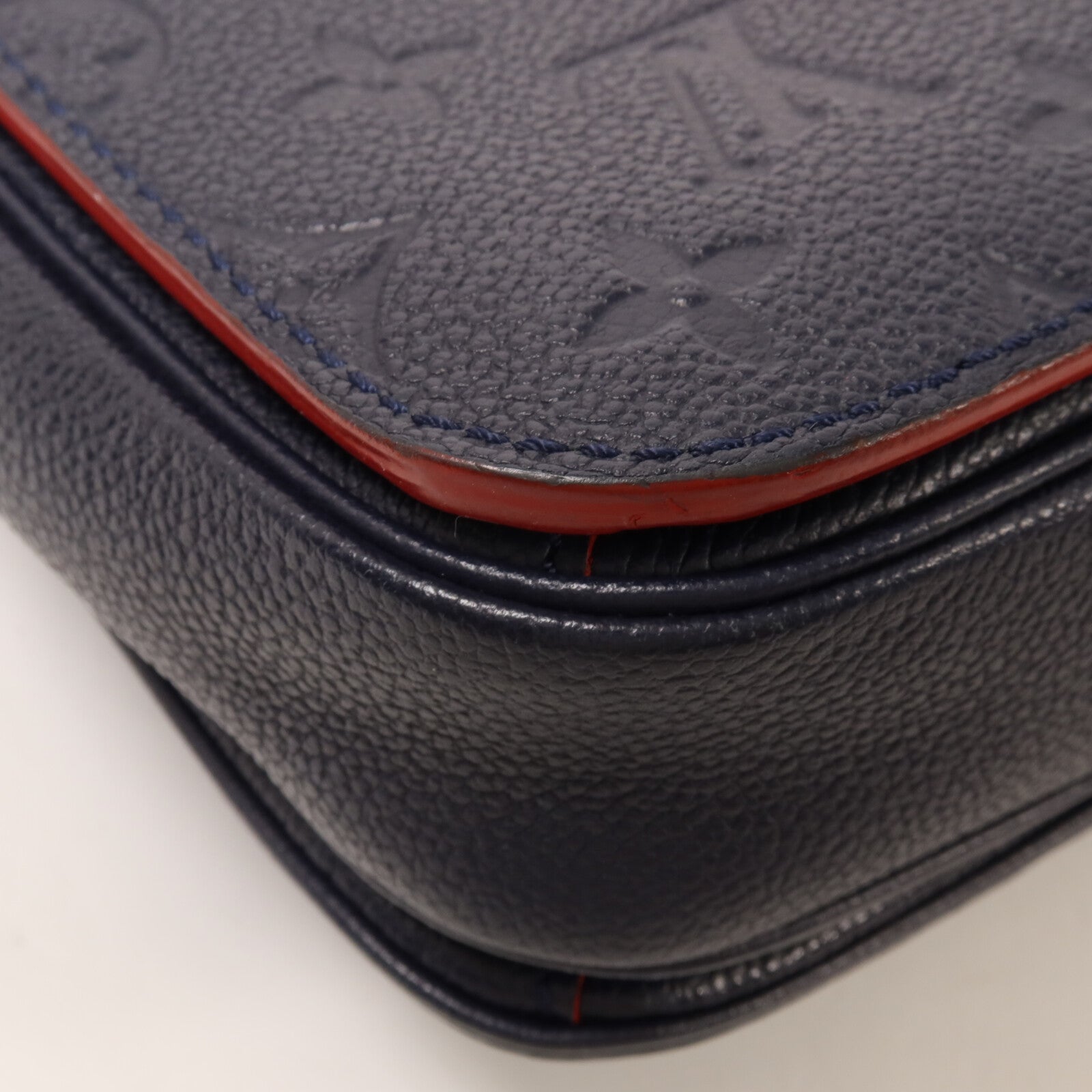 LOUIS VUITTON Monogram Empreinte Pochette Metis手挽肩背兩用袋