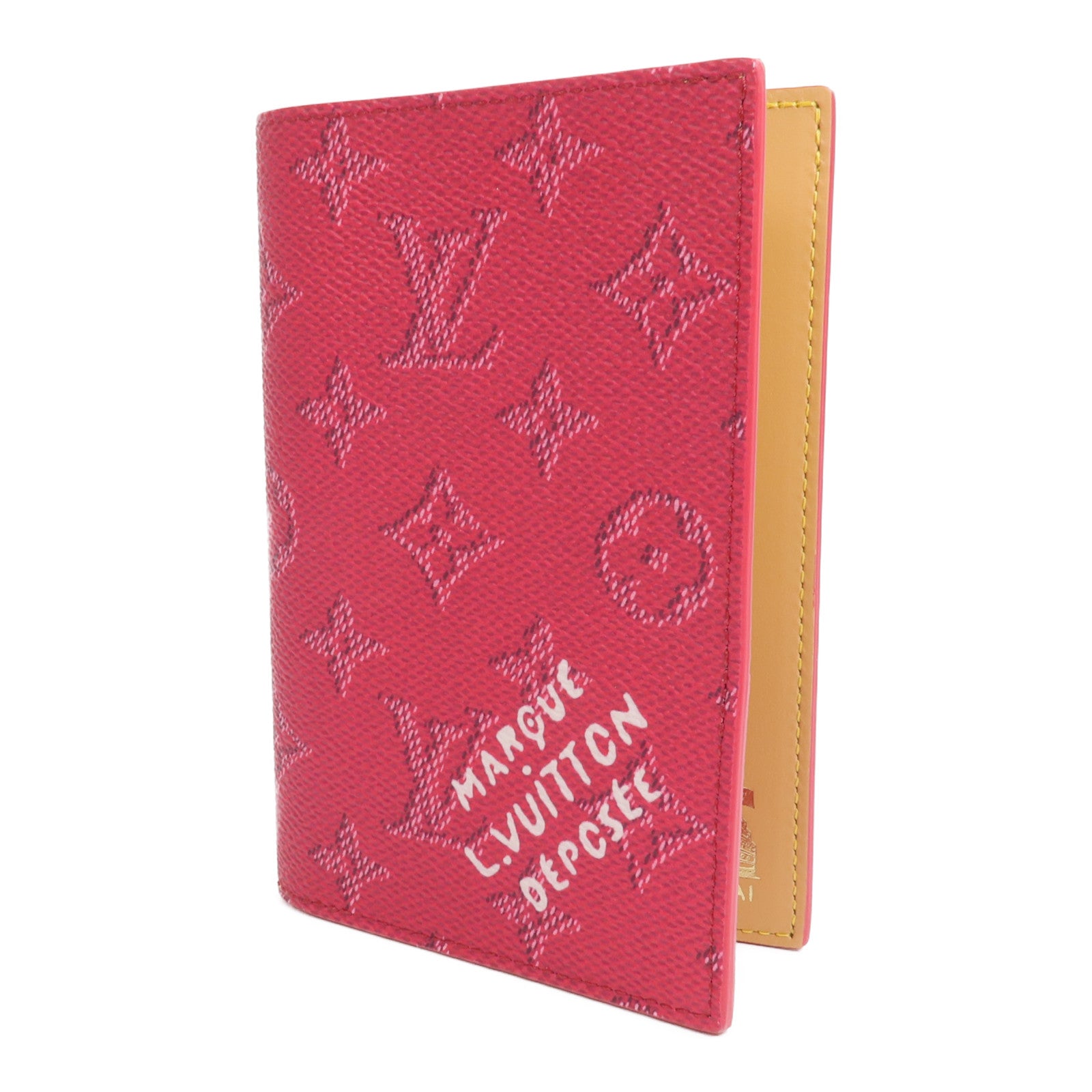 LOUIS VUITTON Monogram Heritage Passport Cover護照套