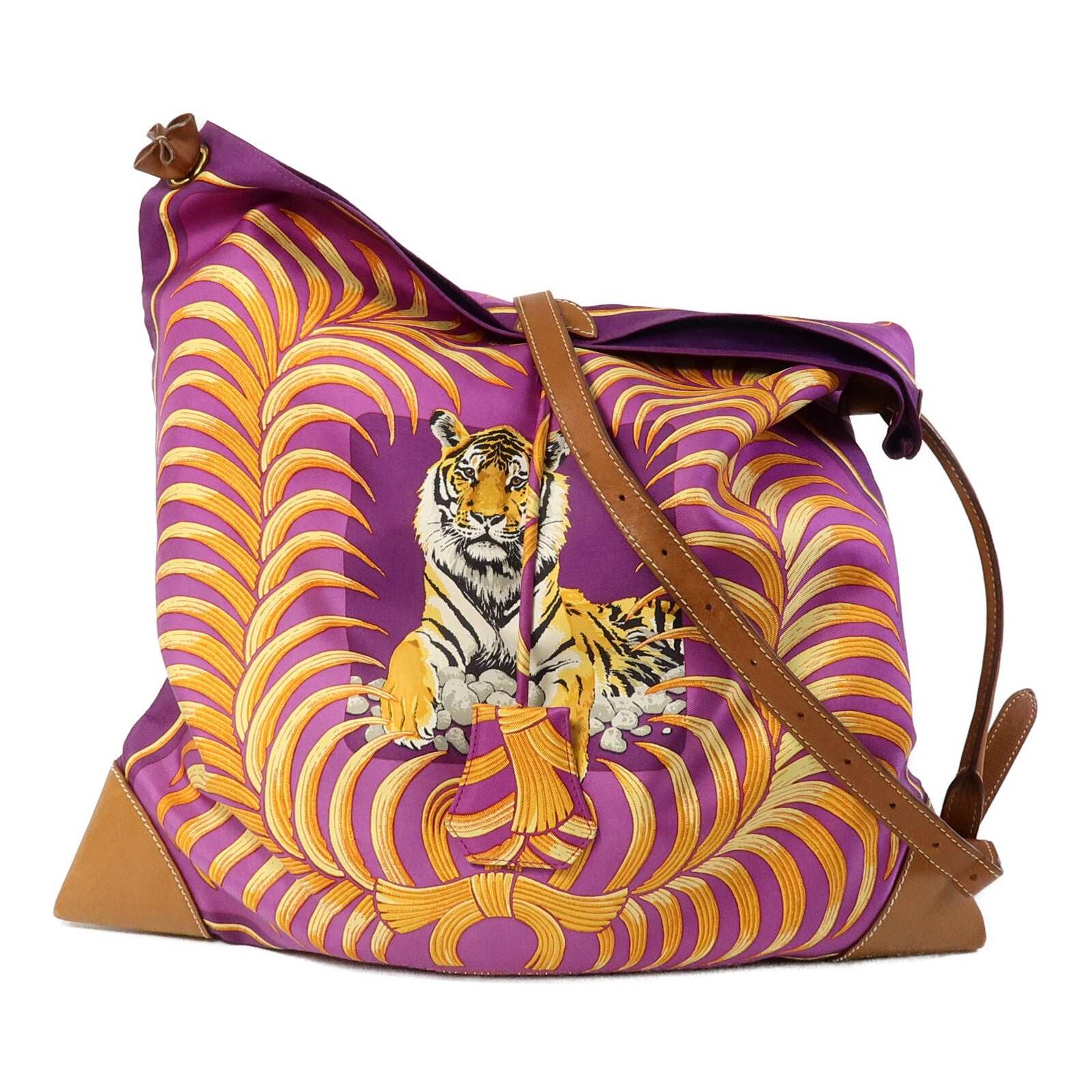 HERMES 絲質Silky City肩背袋