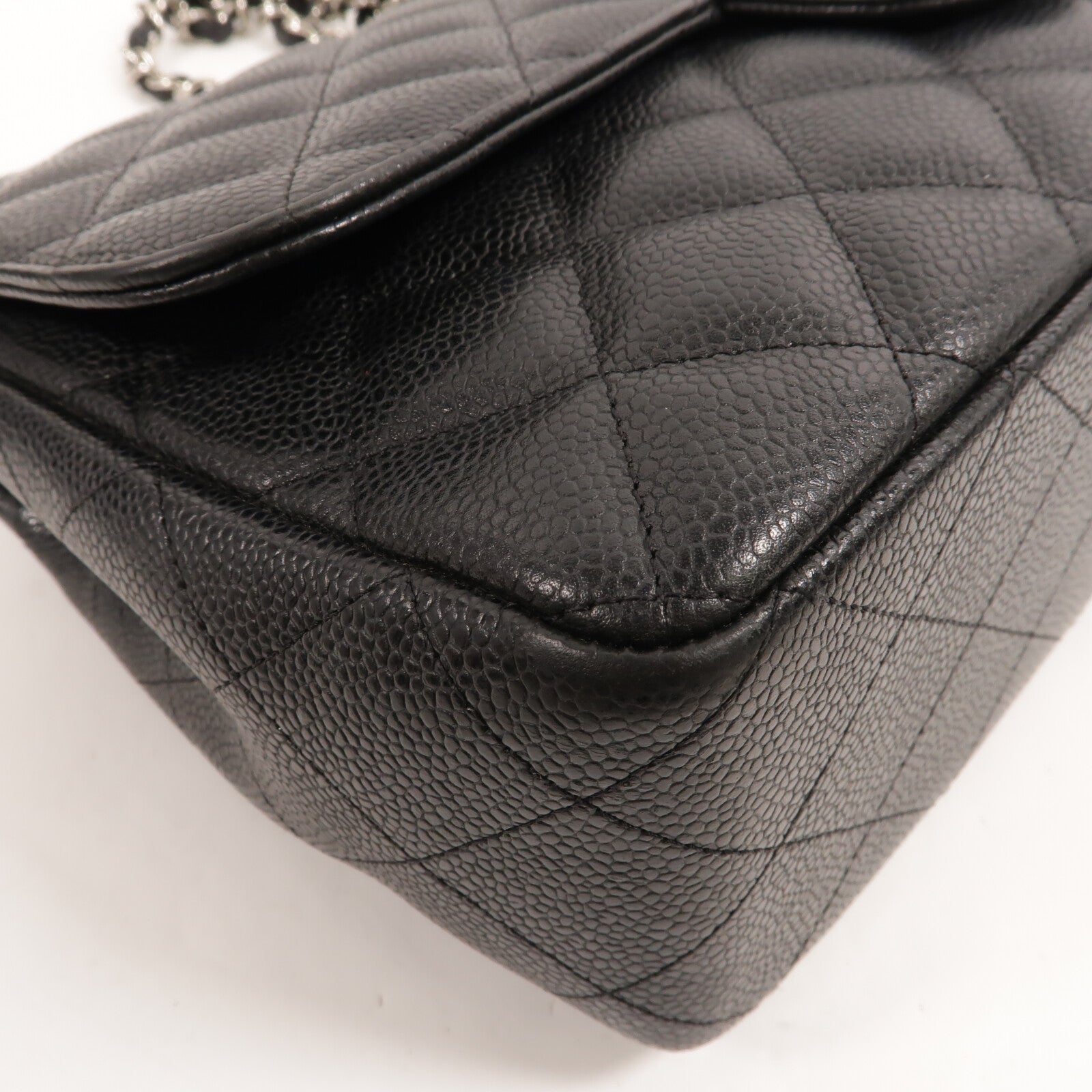 CHANEL 牛皮皮革Large Classic肩背袋