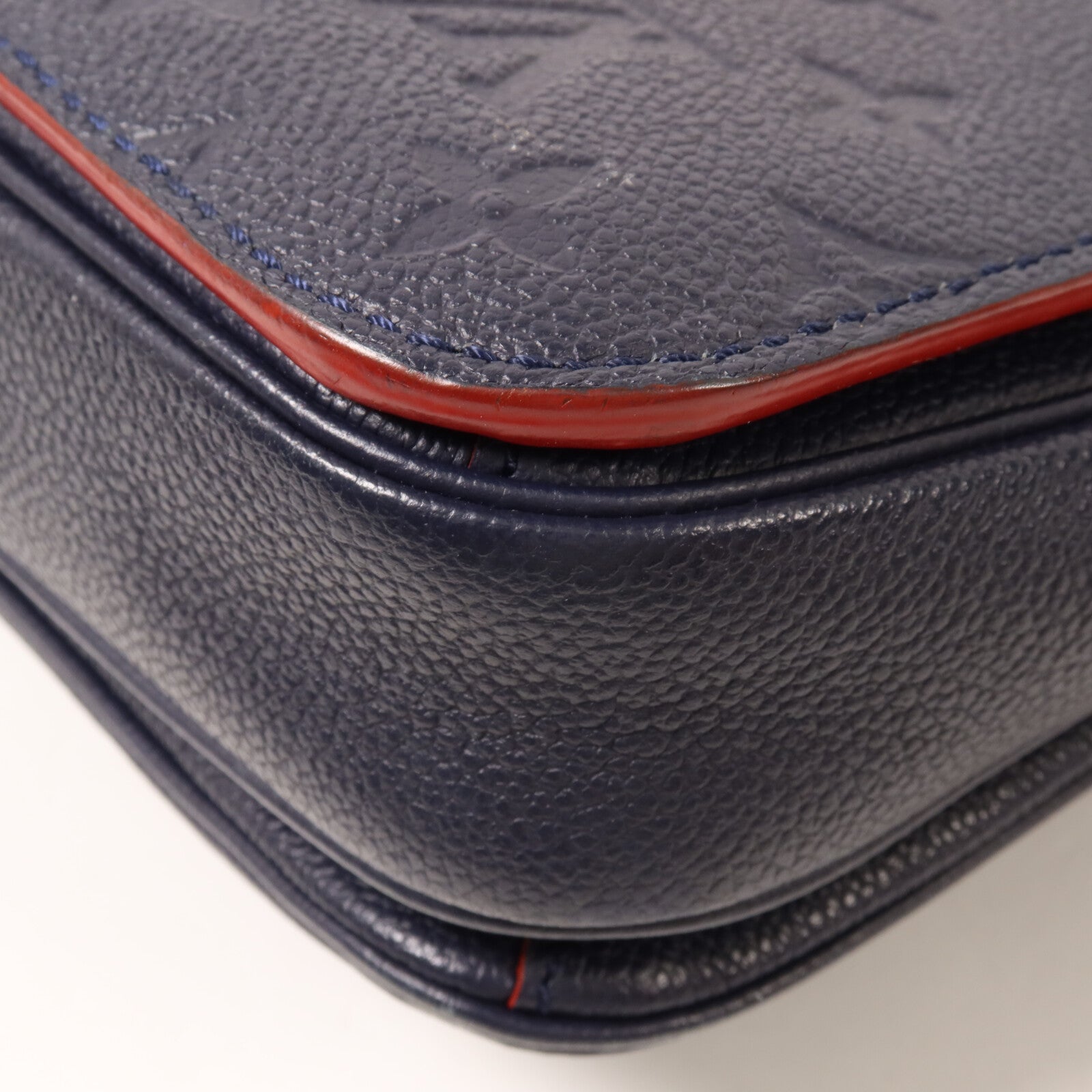 LOUIS VUITTON Monogram Empreinte Pochette Metis手挽肩背兩用袋