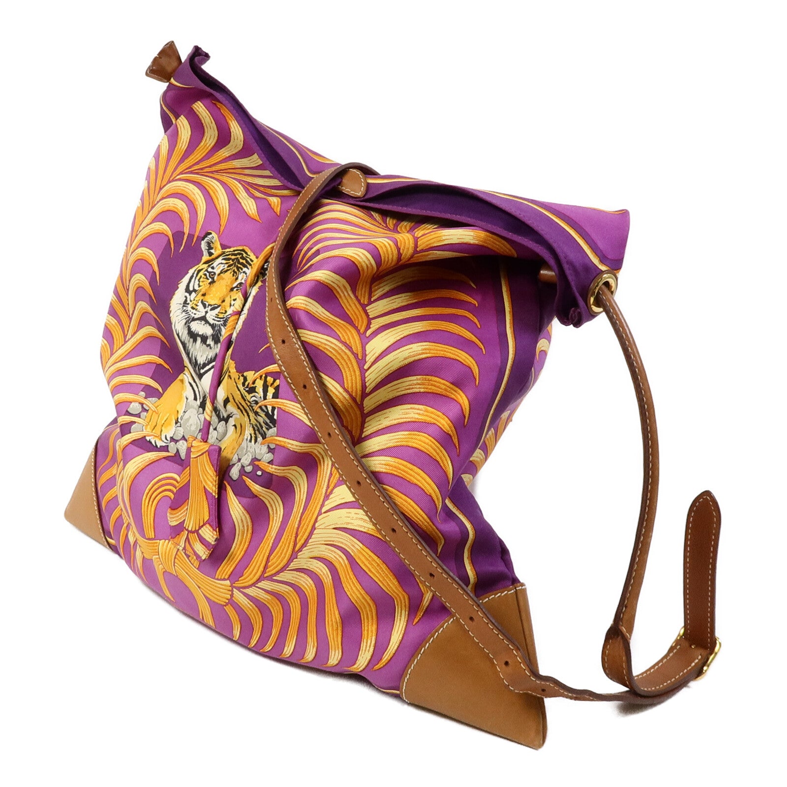 HERMES 絲質Silky City肩背袋