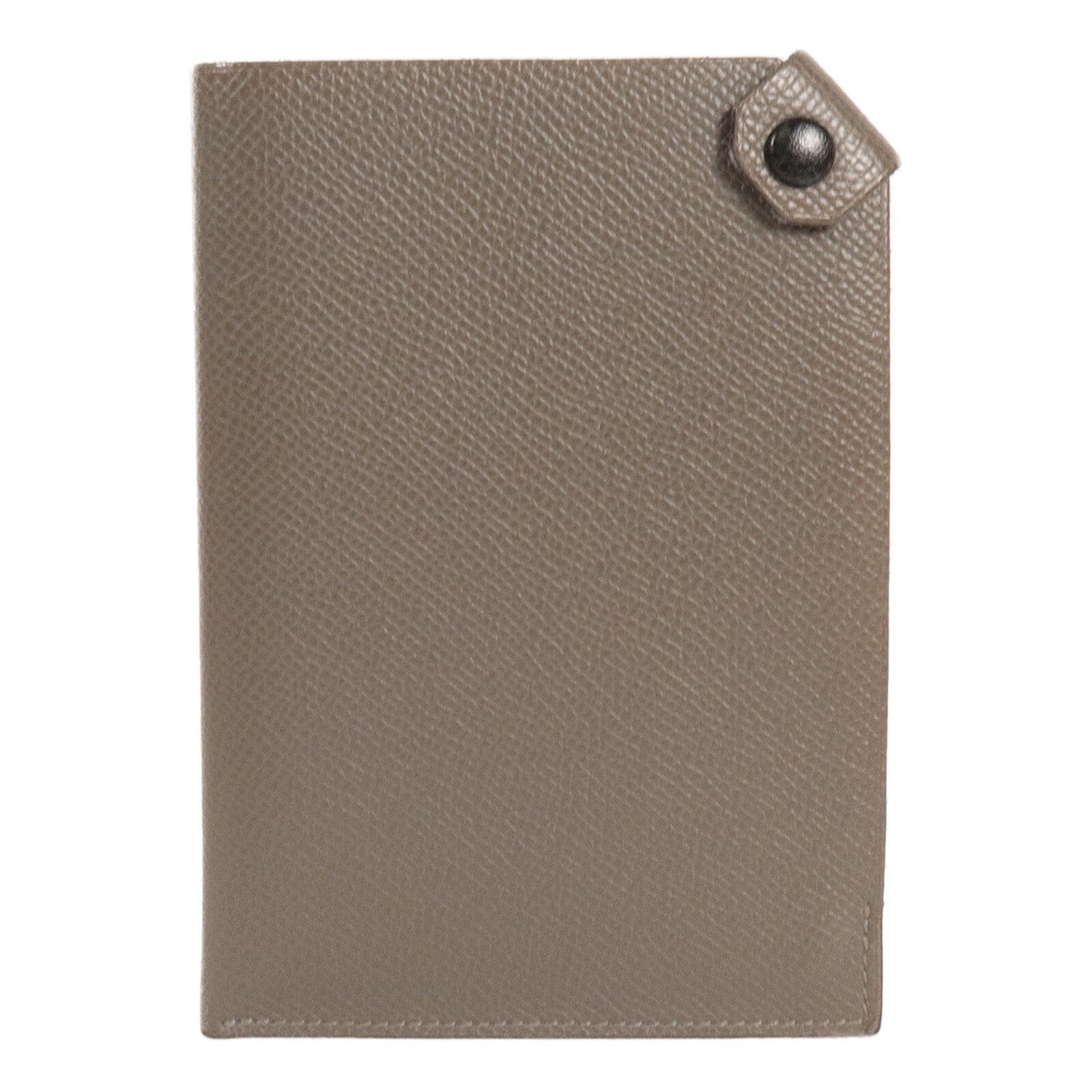 HERMES Epsom皮革Tarmac Passport Holder護照套Etain